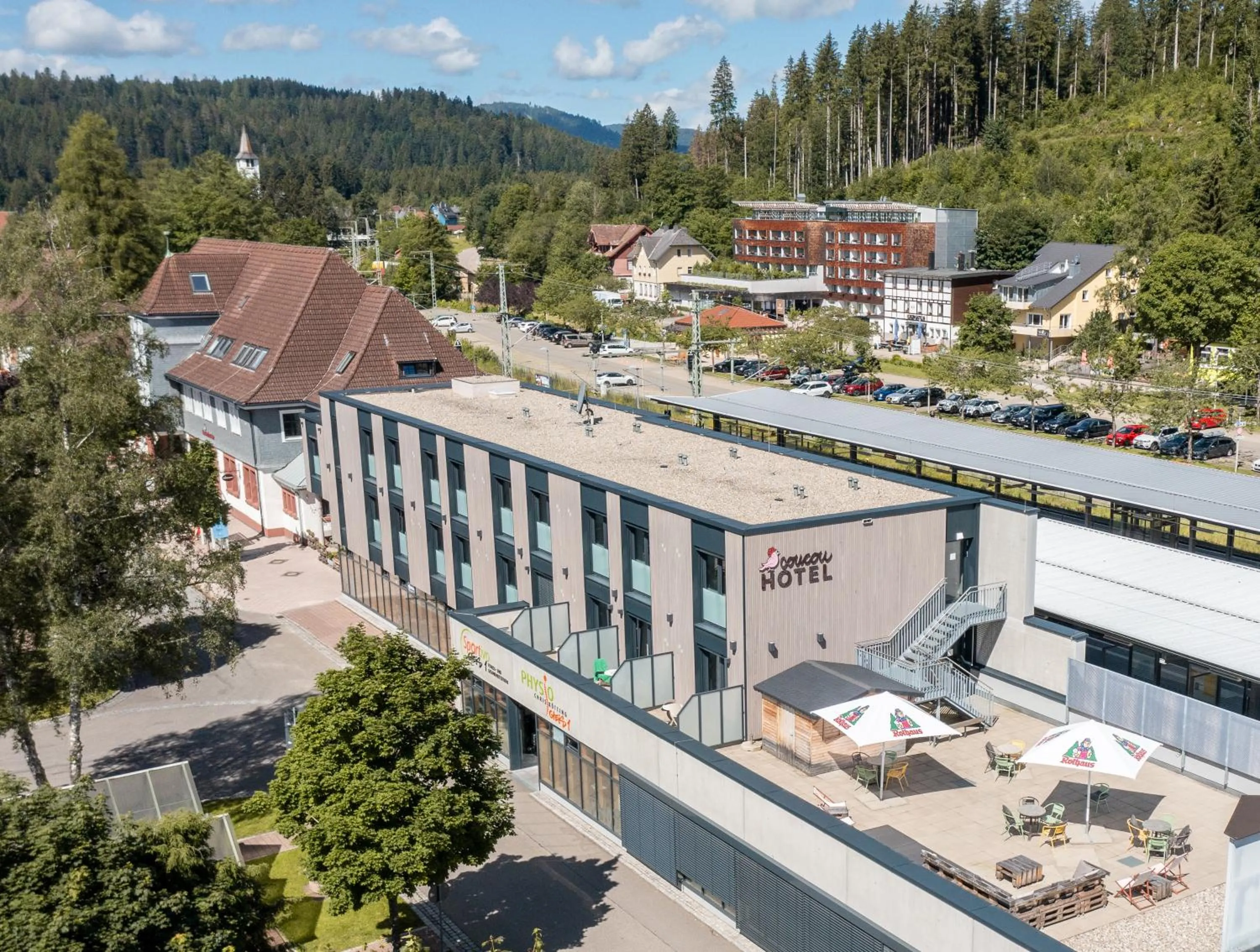 Property building in coucou hotel & kuckucks-stube (Titisee)