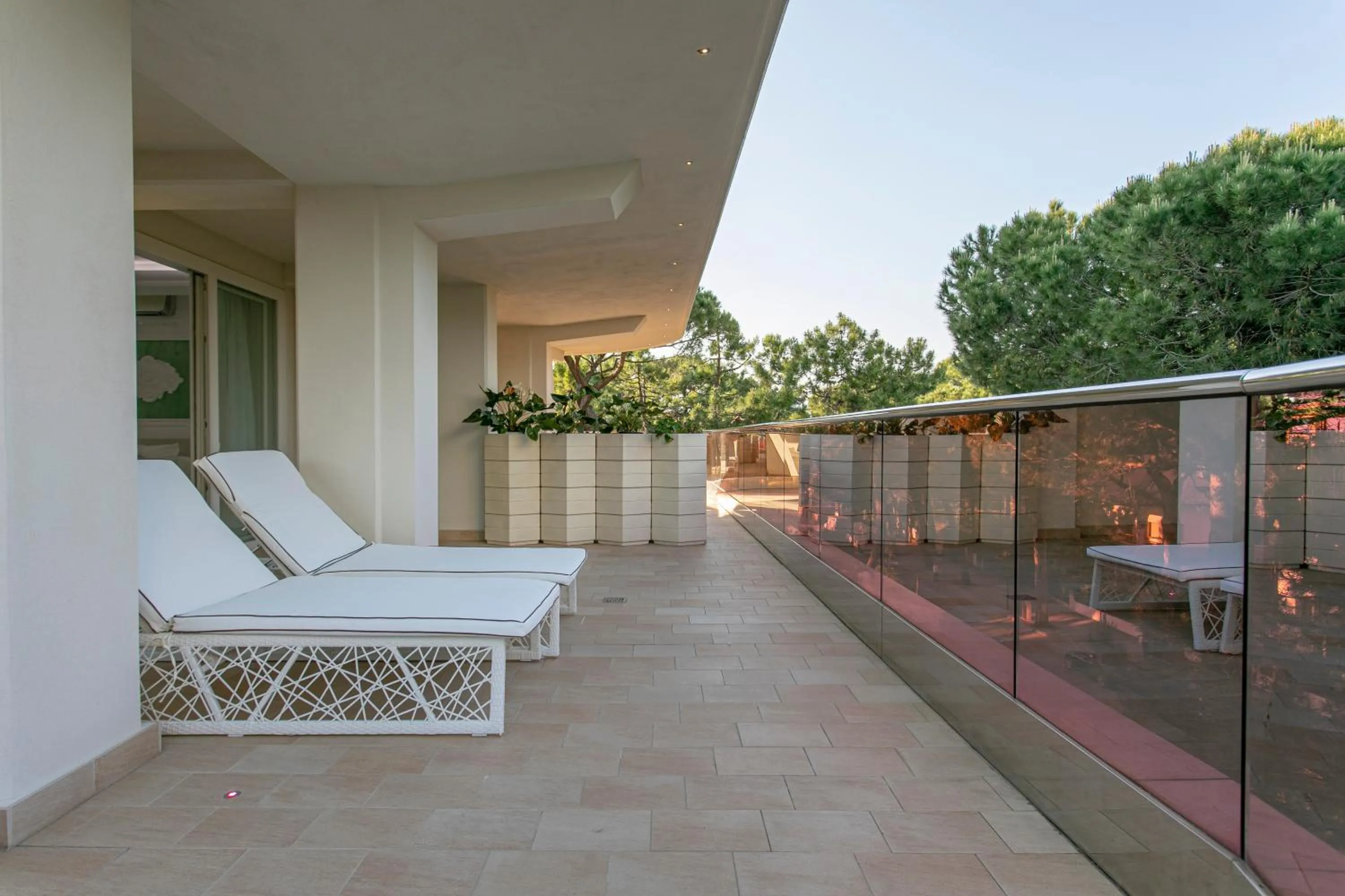 Balcony/Terrace in Boutique Hotel Paradiso Bovelacci