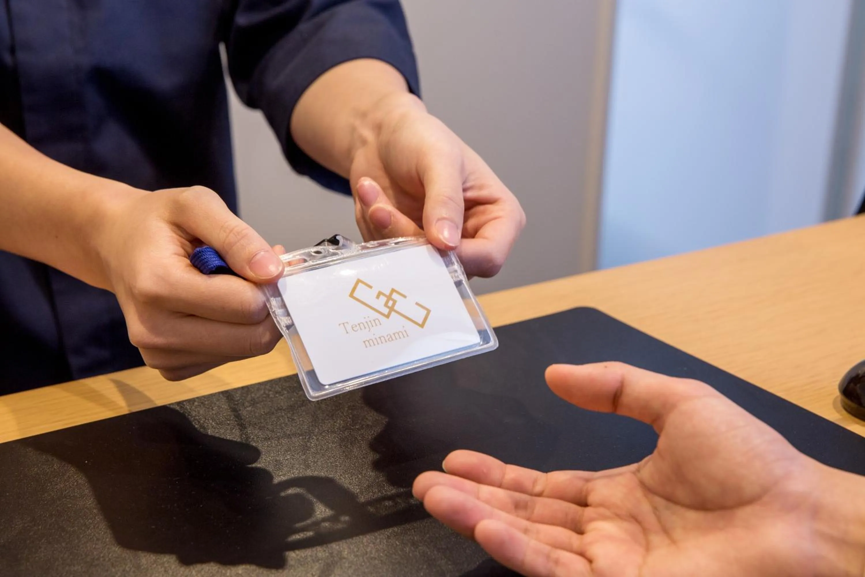 Lobby or reception in Grand Cabin Tenjin Minami