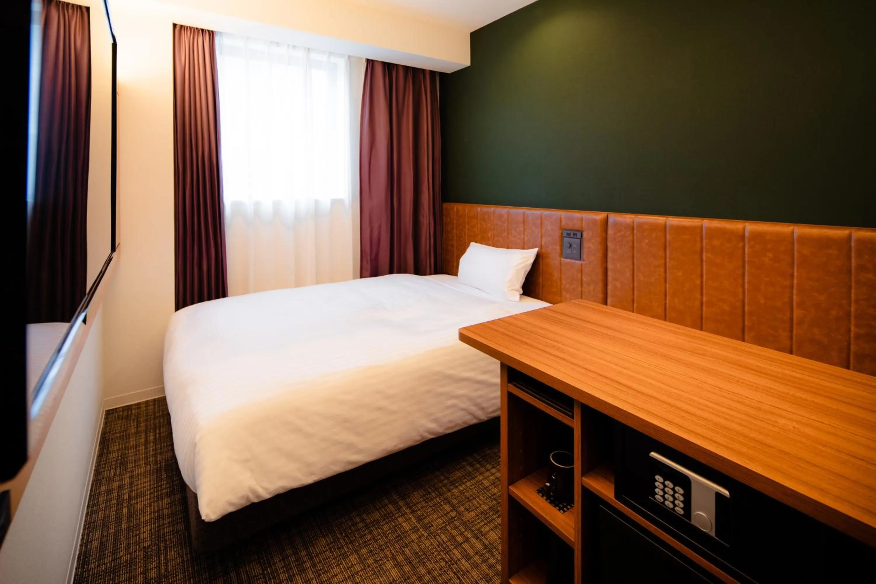 Bed in Via Inn Prime Hiroshima Shinkansenguchi