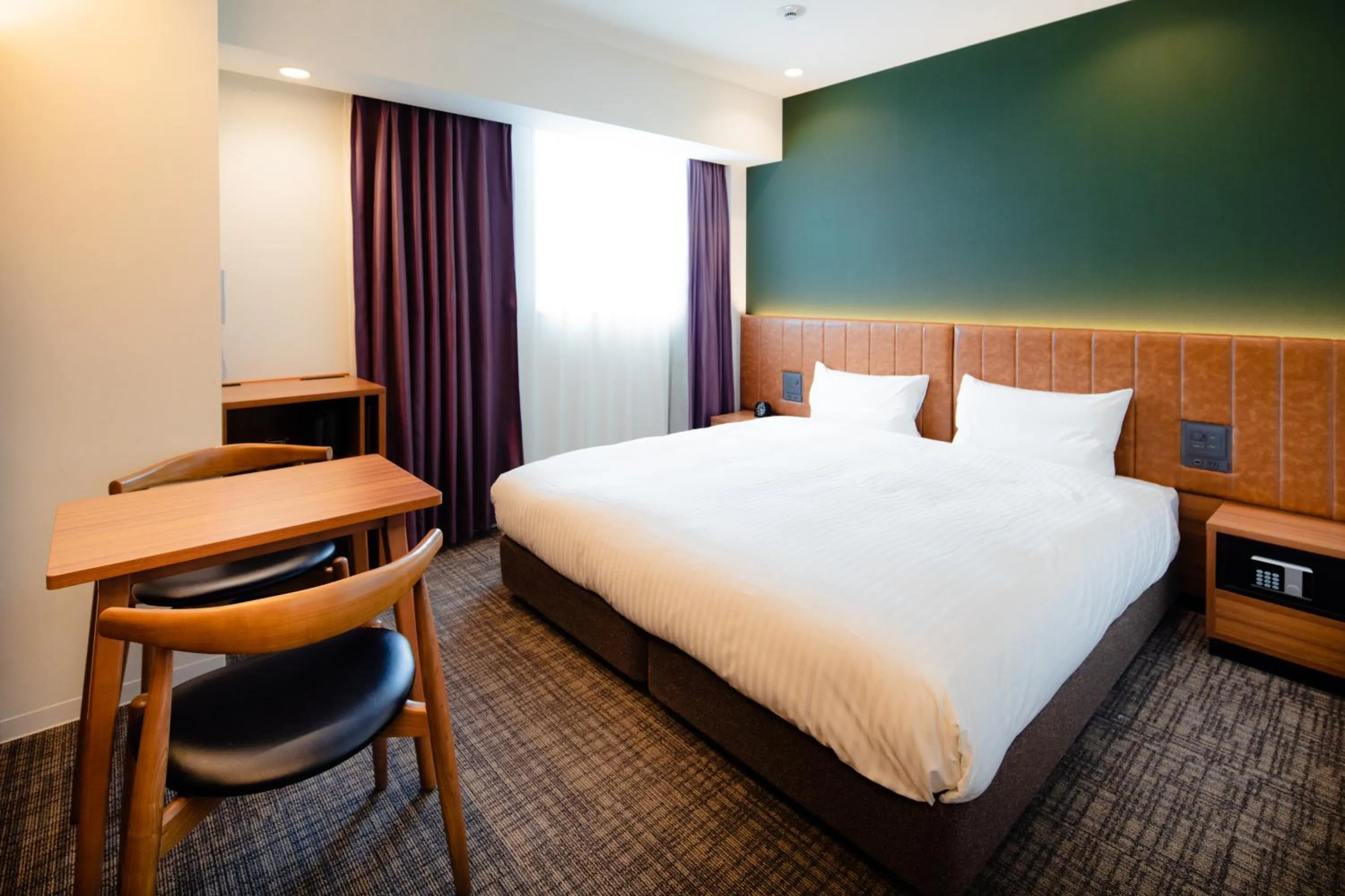 Bed in Via Inn Prime Hiroshima Shinkansenguchi