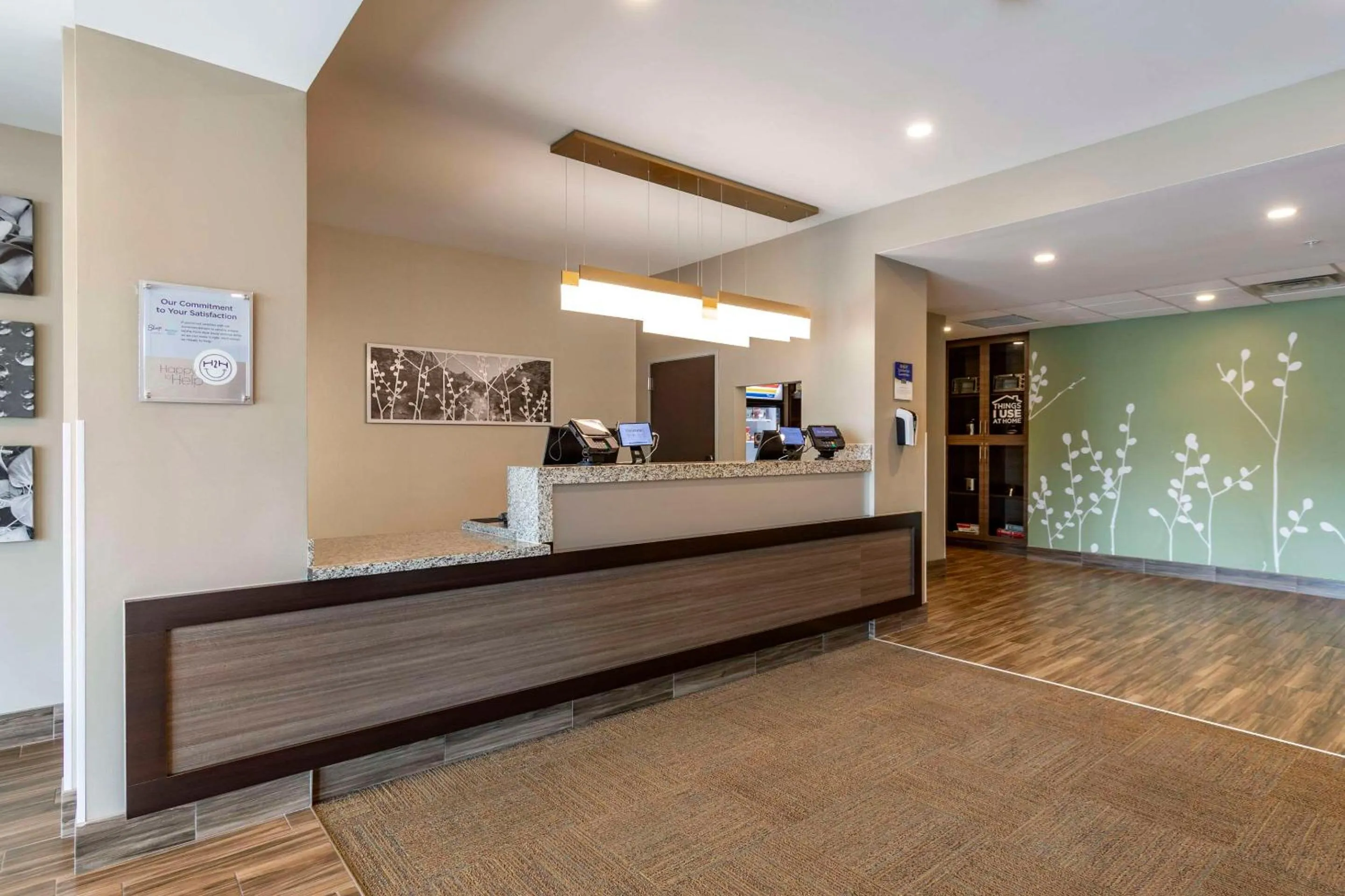 Lobby or reception in MainStay Suites Bowling Green North