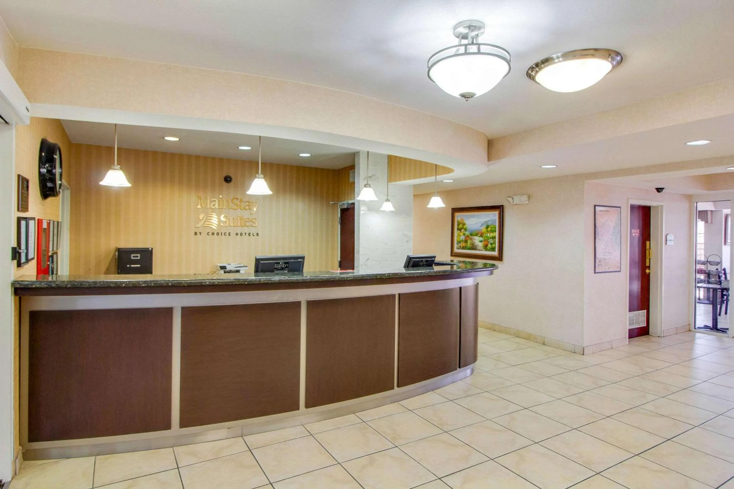 Lobby or reception in MainStay Suites Texas Medical Center-Reliant Park