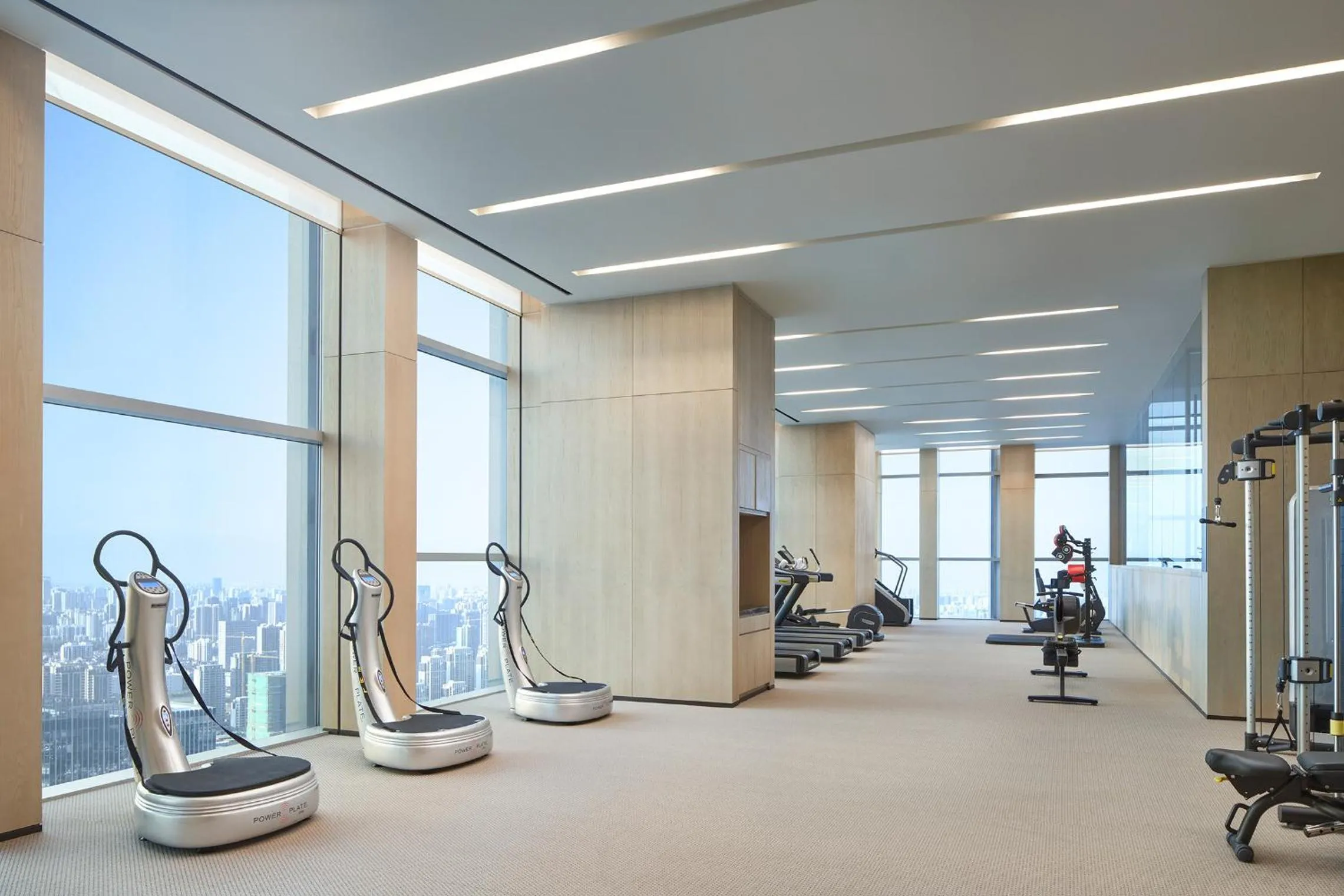 Fitness centre/facilities in Grand Hyatt Hefei