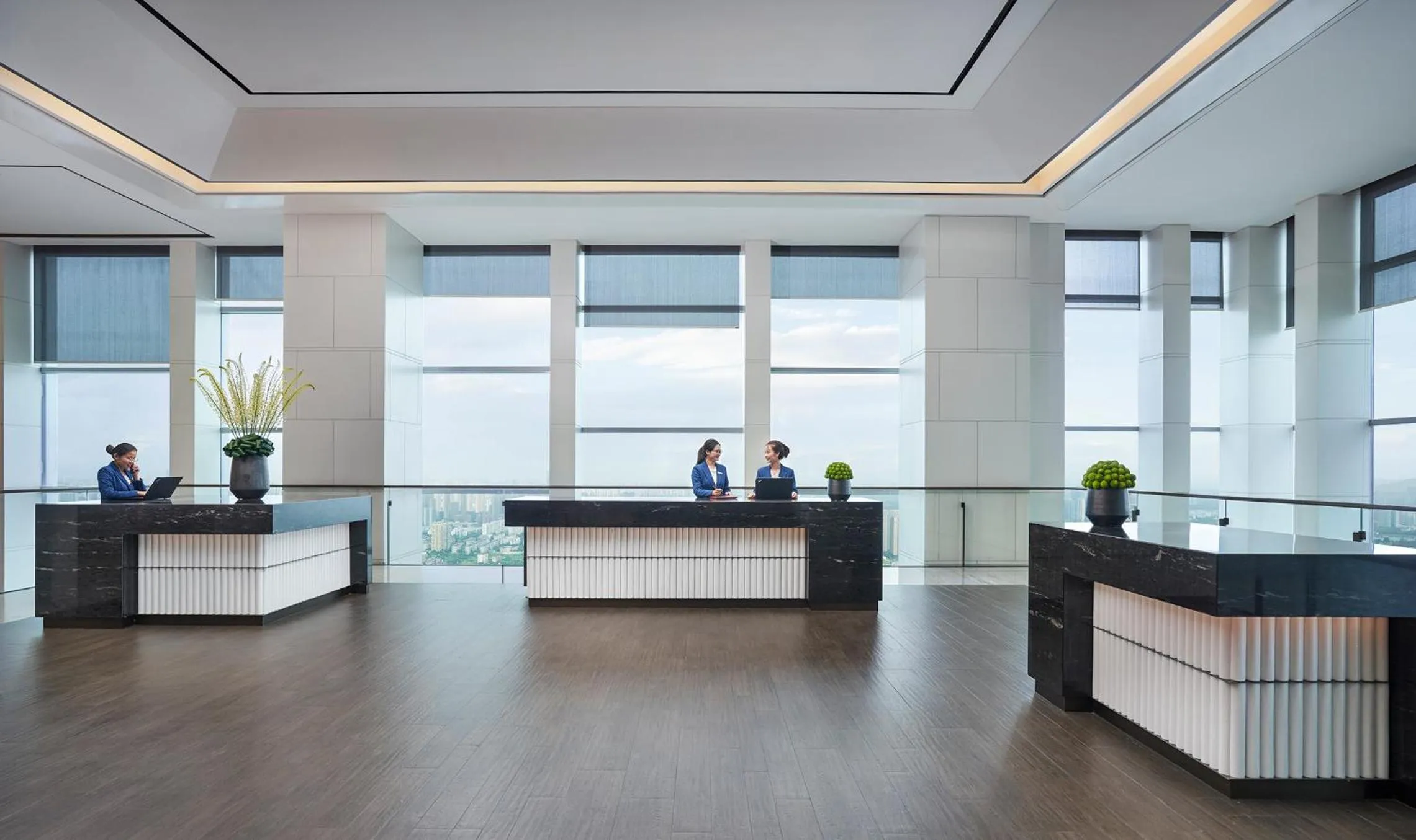 Lobby or reception in Grand Hyatt Hefei