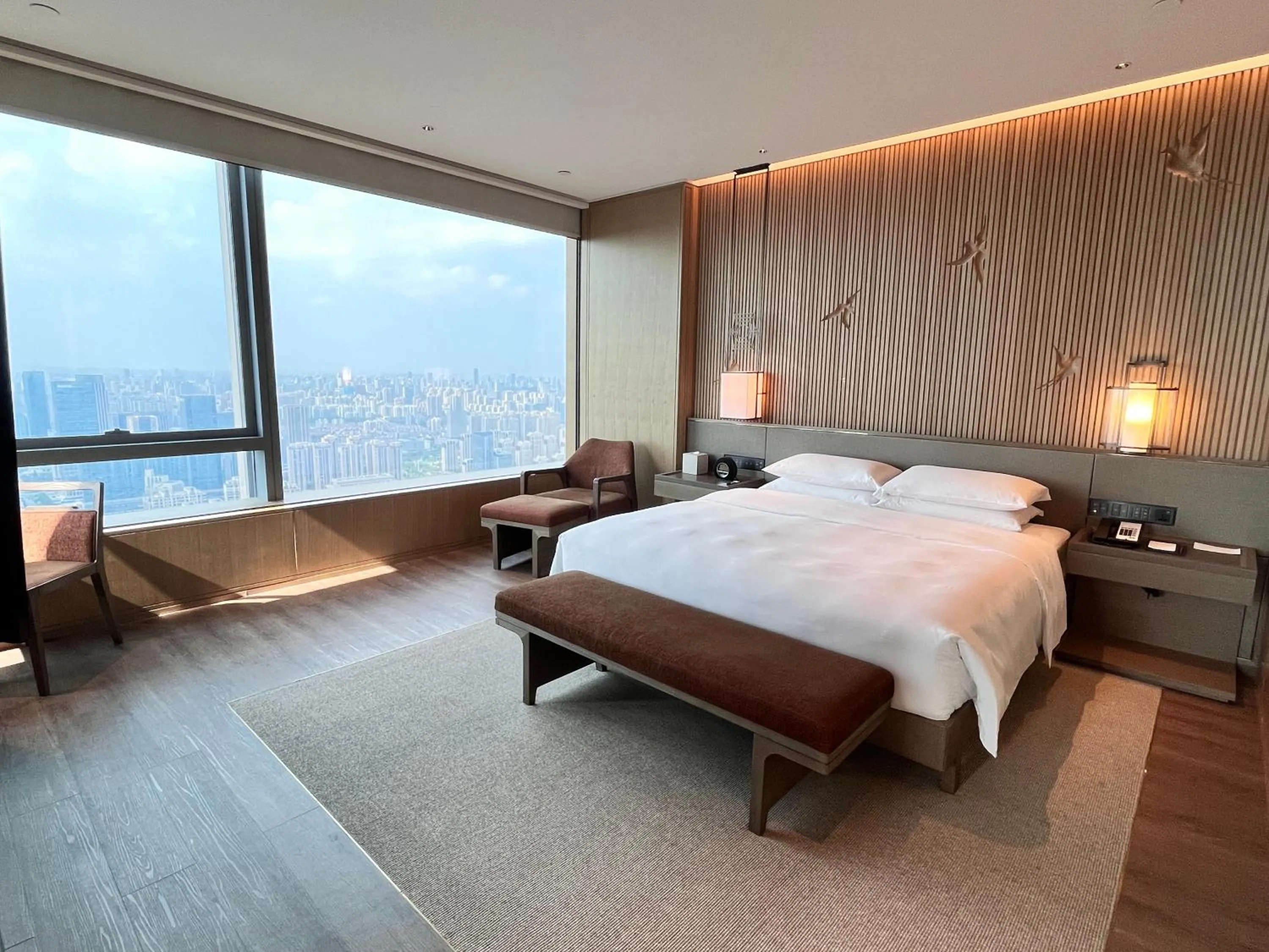 Bed in Grand Hyatt Hefei
