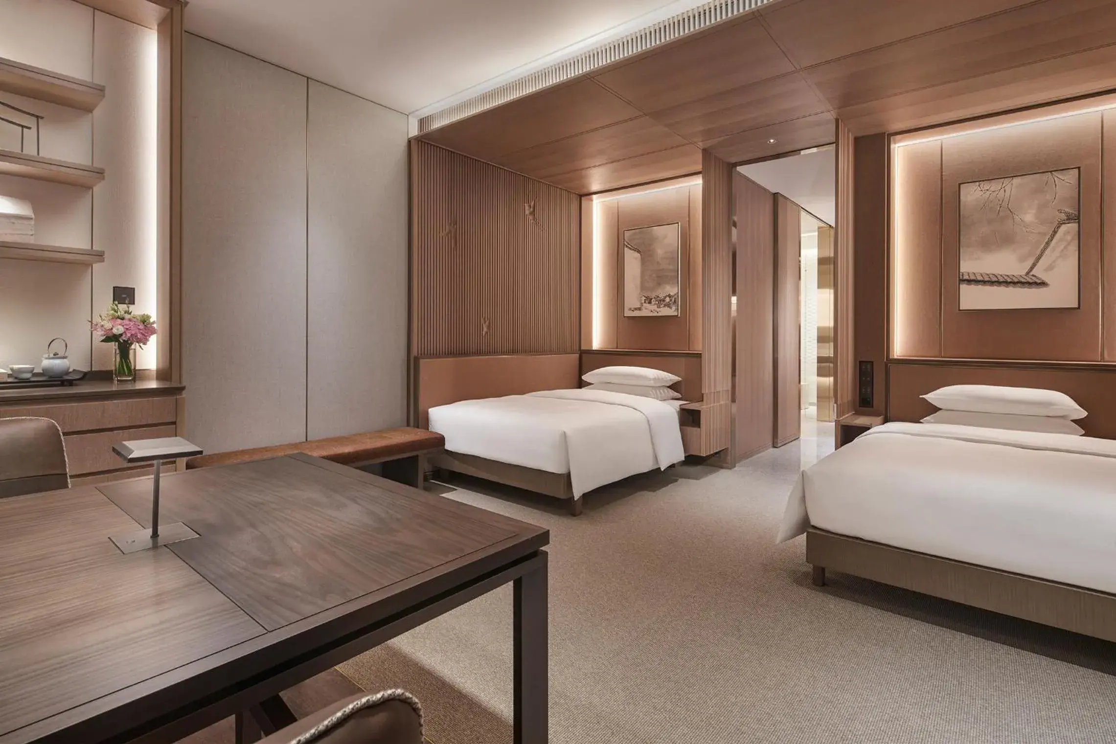 Deluxe Twin Room - Club Access in Grand Hyatt Hefei Deluxe Twin Room - Club Access in Grand Hyatt Hefei