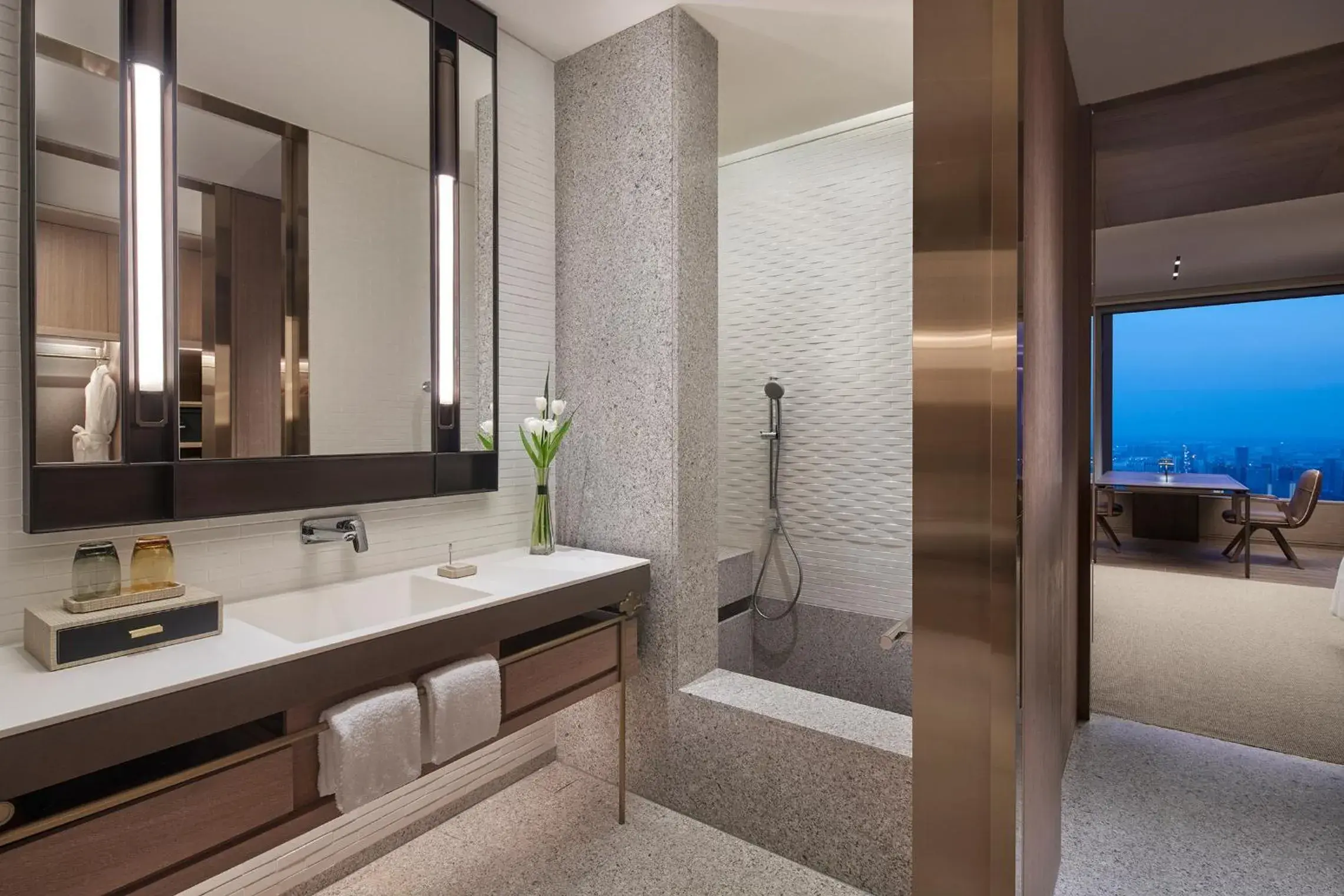 Deluxe Twin Room - Club Access in Grand Hyatt Hefei Deluxe Twin Room - Club Access in Grand Hyatt Hefei