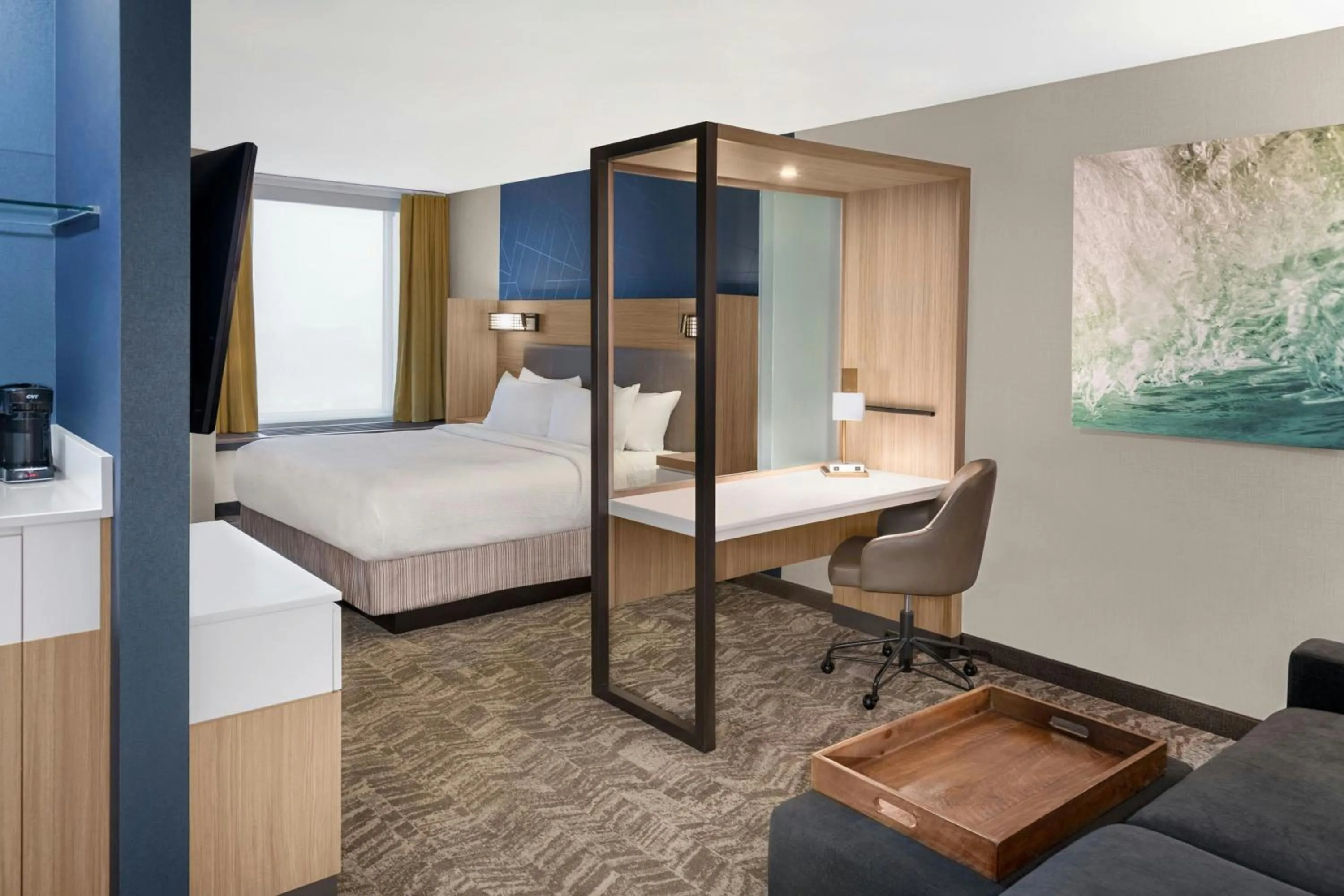 Photo of the whole room, Bed in SpringHill Suites by Marriott Holland