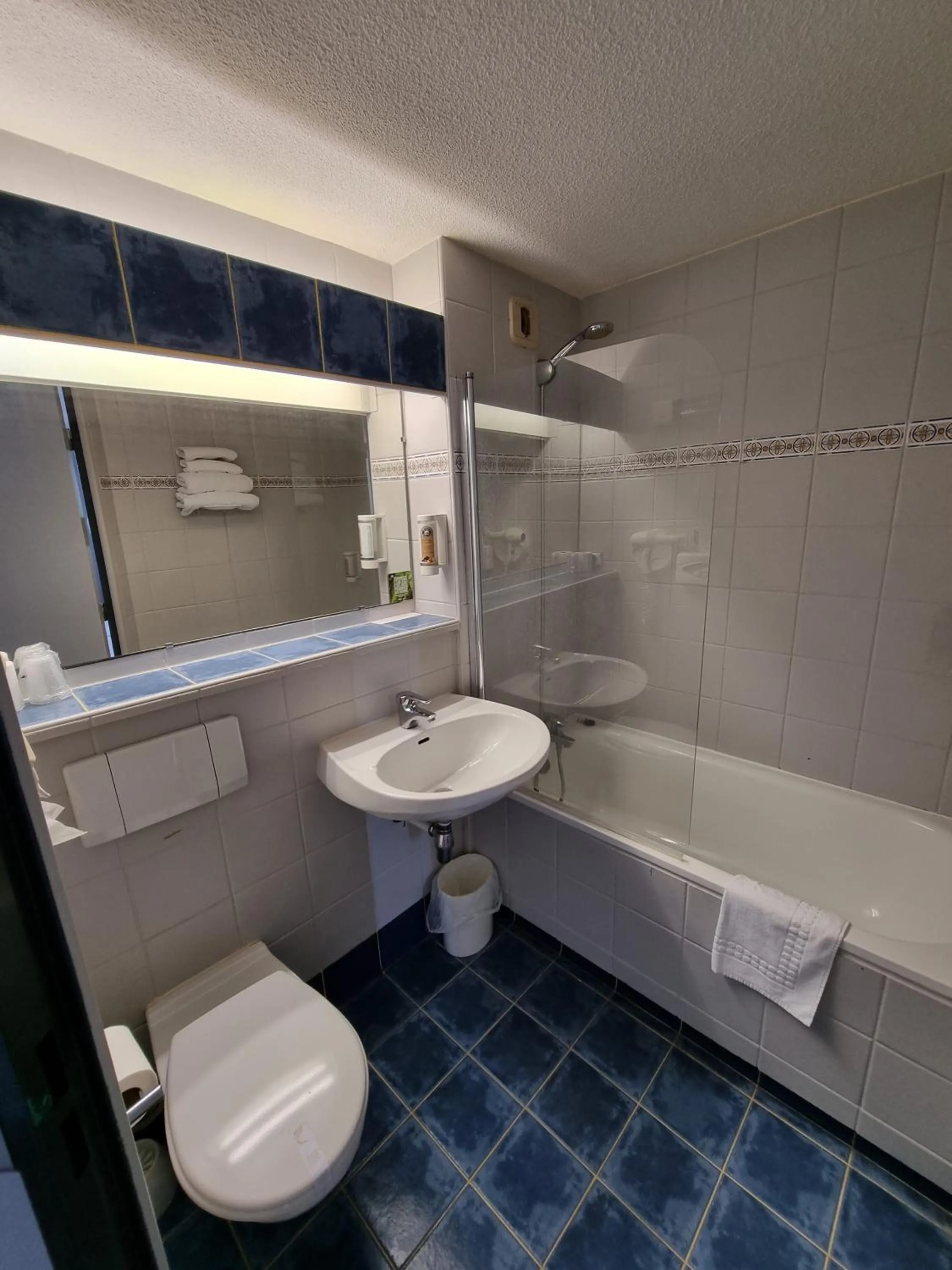 Bathroom in Hôtel Restaurant Le Relais - Pau Nord