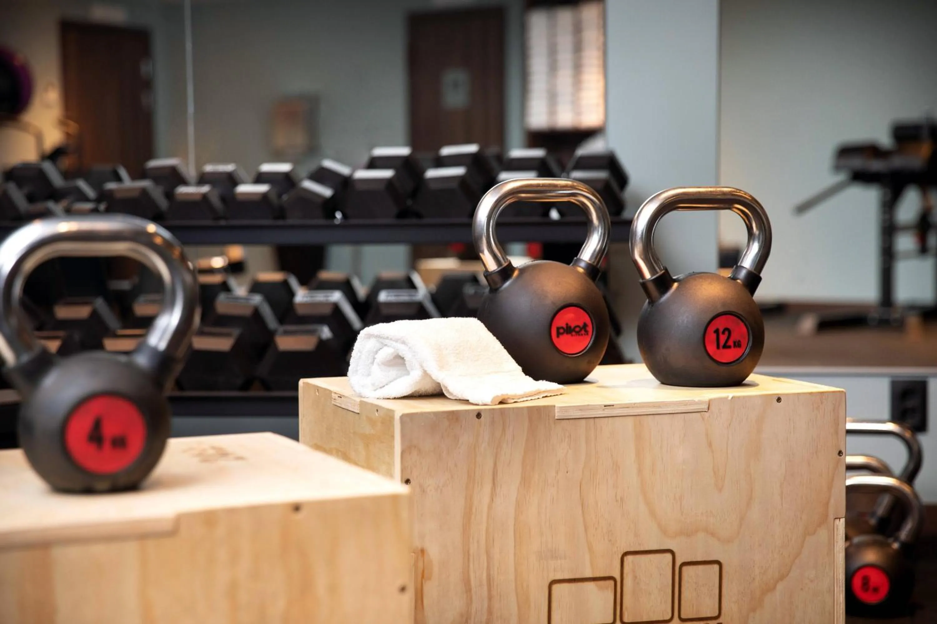 Fitness centre/facilities in AC Hotel by Marriott Stockholm Ulriksdal