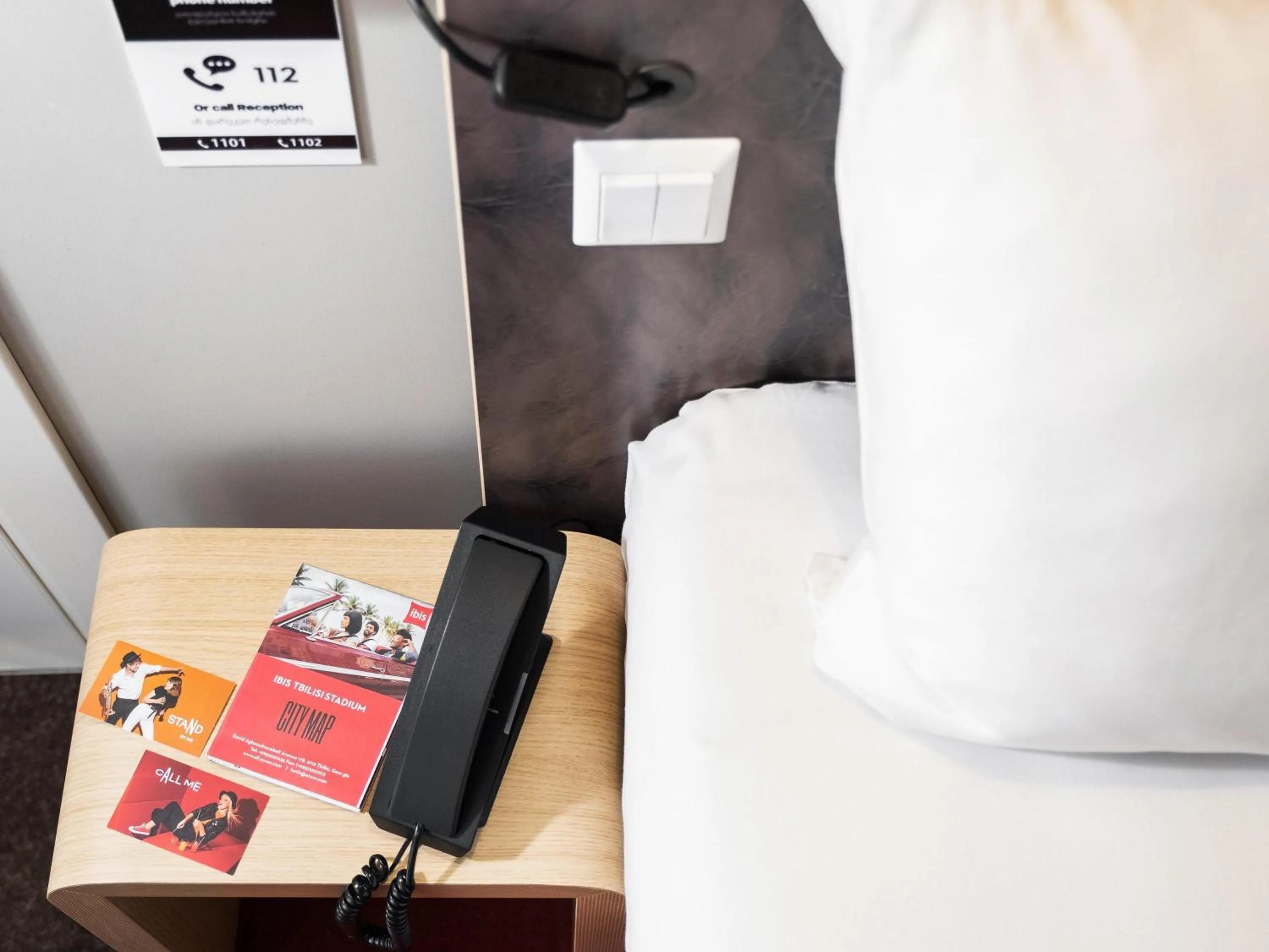 Bedroom in ibis Tbilisi Stadium