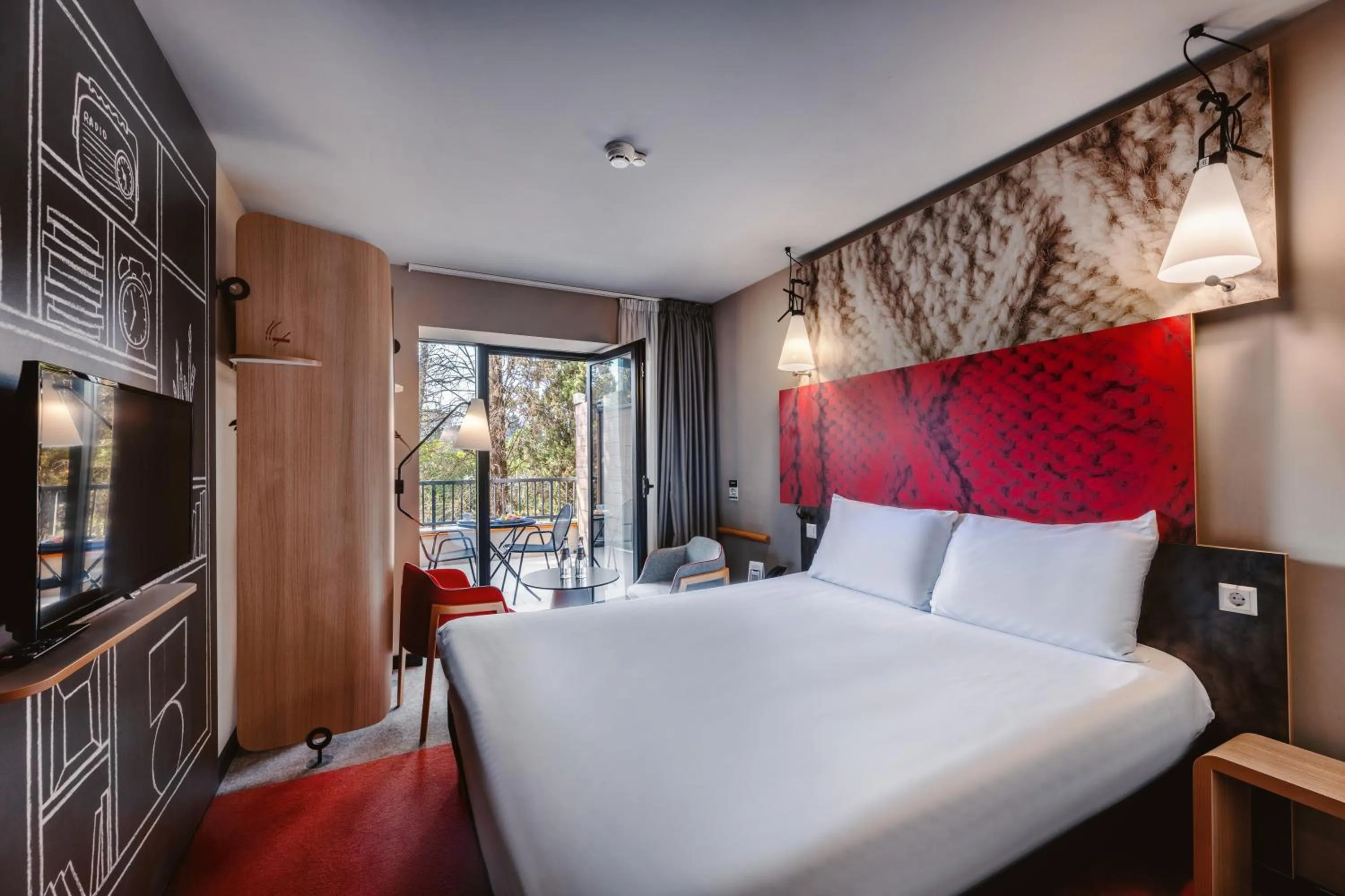 Bed in ibis Tbilisi Stadium