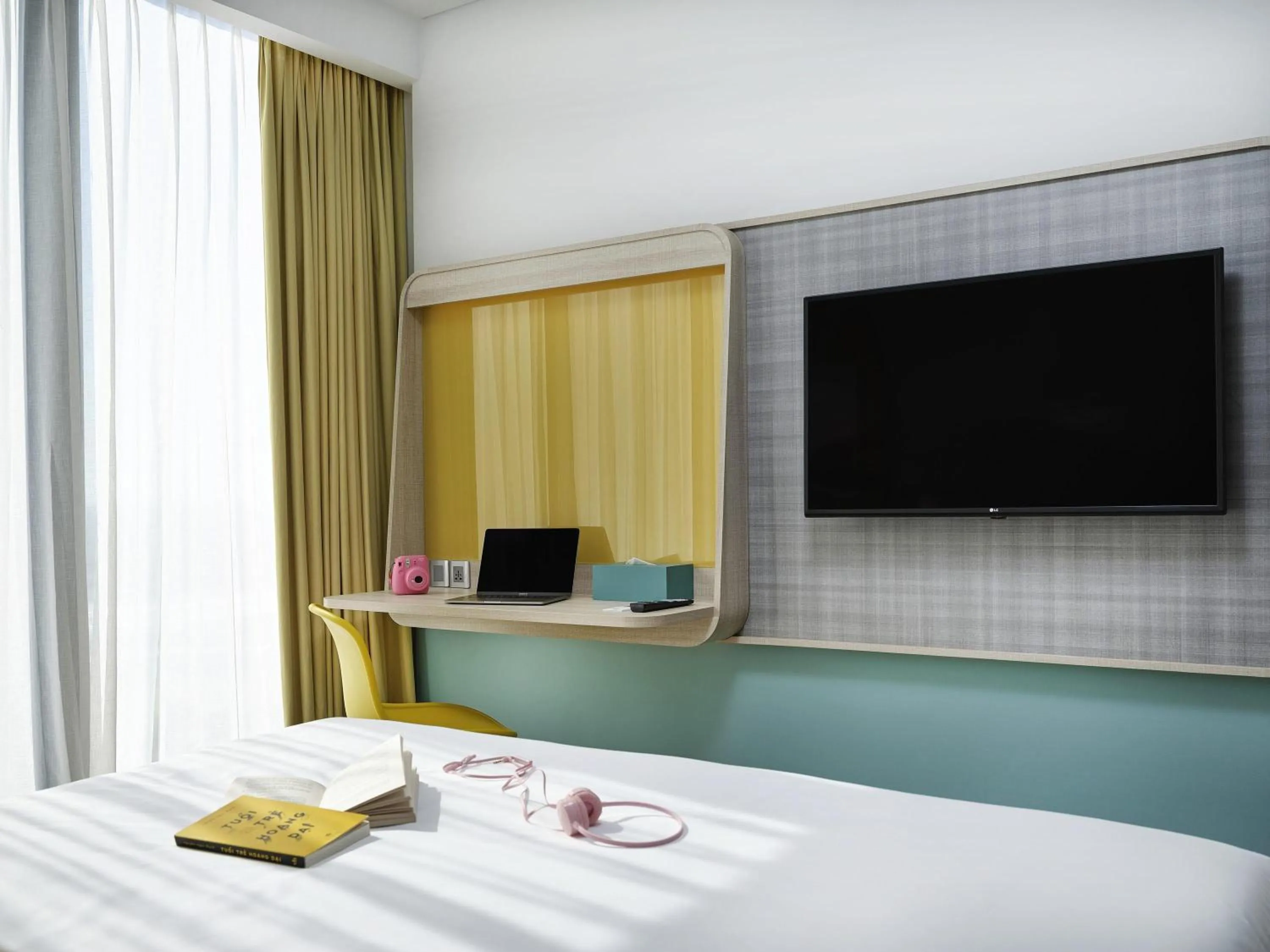 Bedroom, Bed in ibis Styles Vung Tau