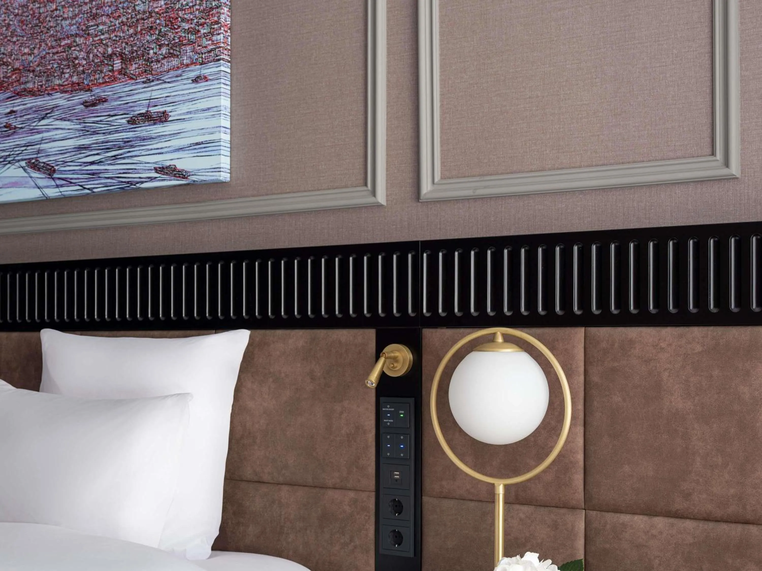 Bedroom, Bed in Sofitel Istanbul Taksim