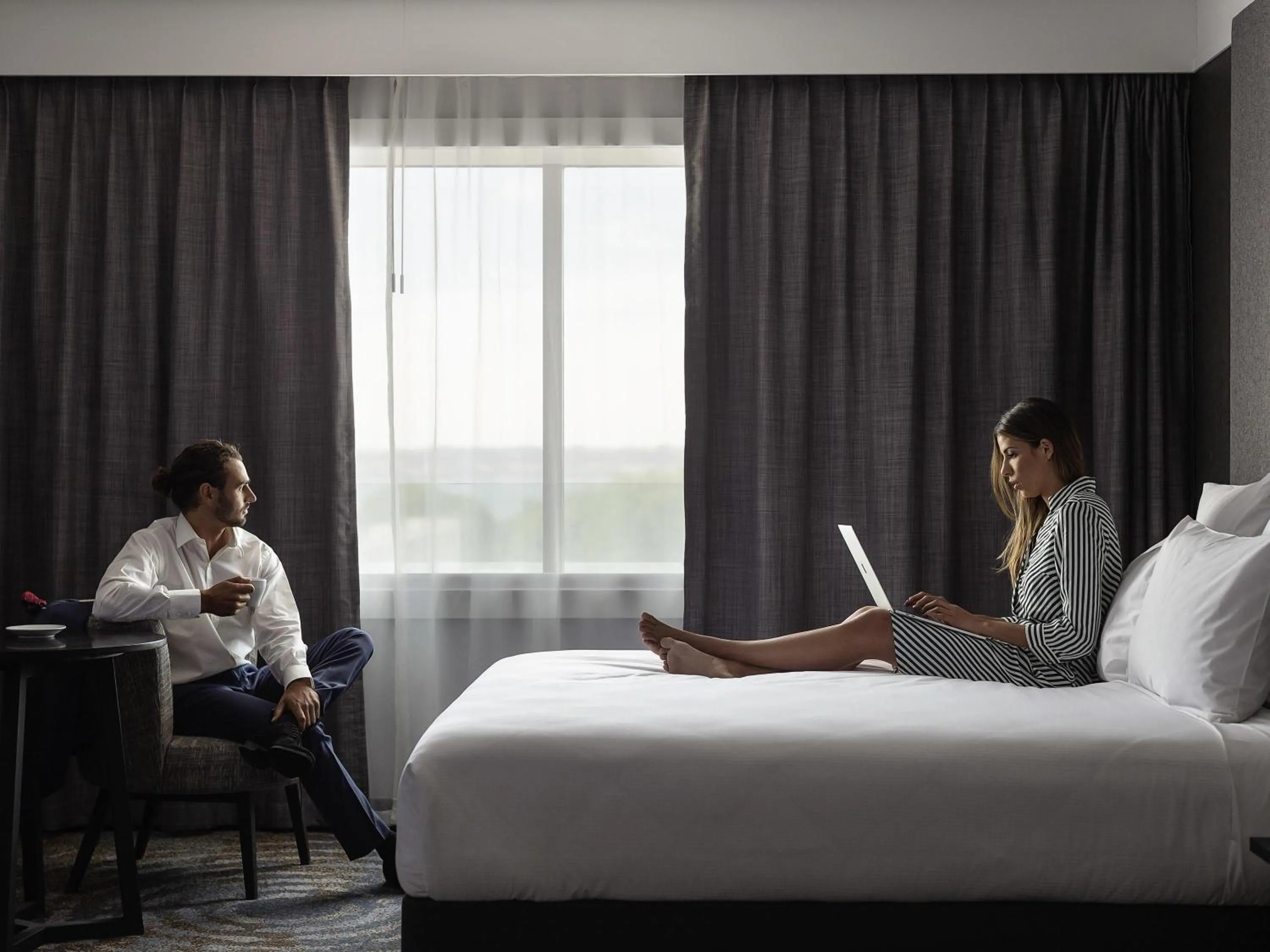 Bedroom, Bed in Pullman Rotorua