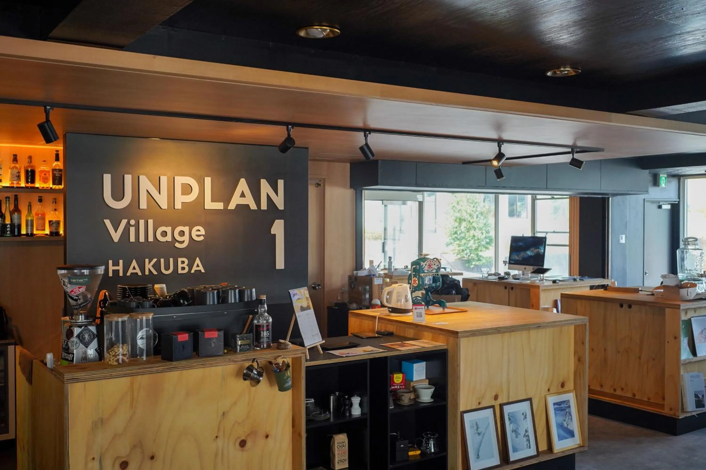 Lounge or bar in UNPLAN Village Hakuba