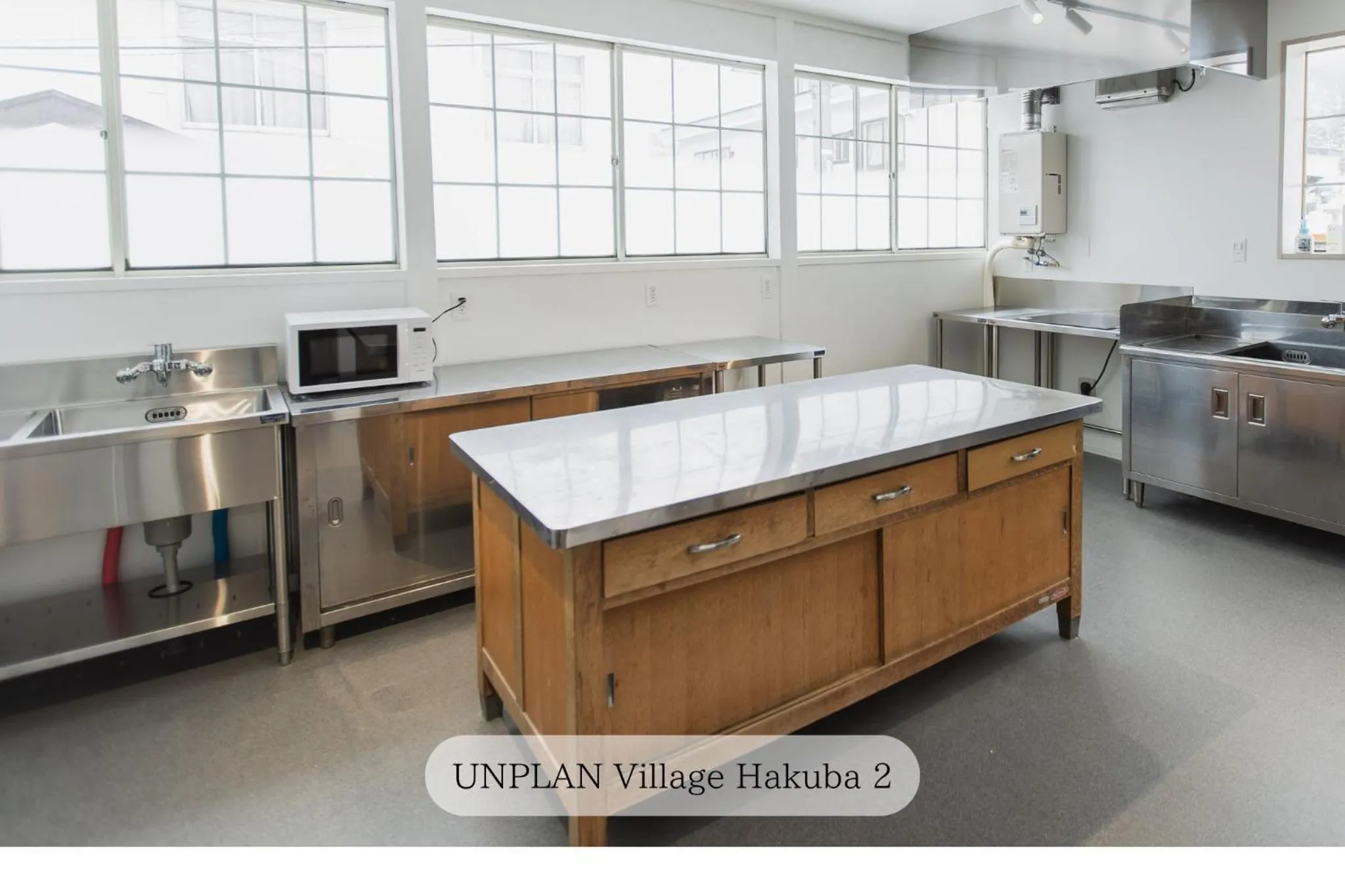 Kitchen or kitchenette in UNPLAN Village Hakuba