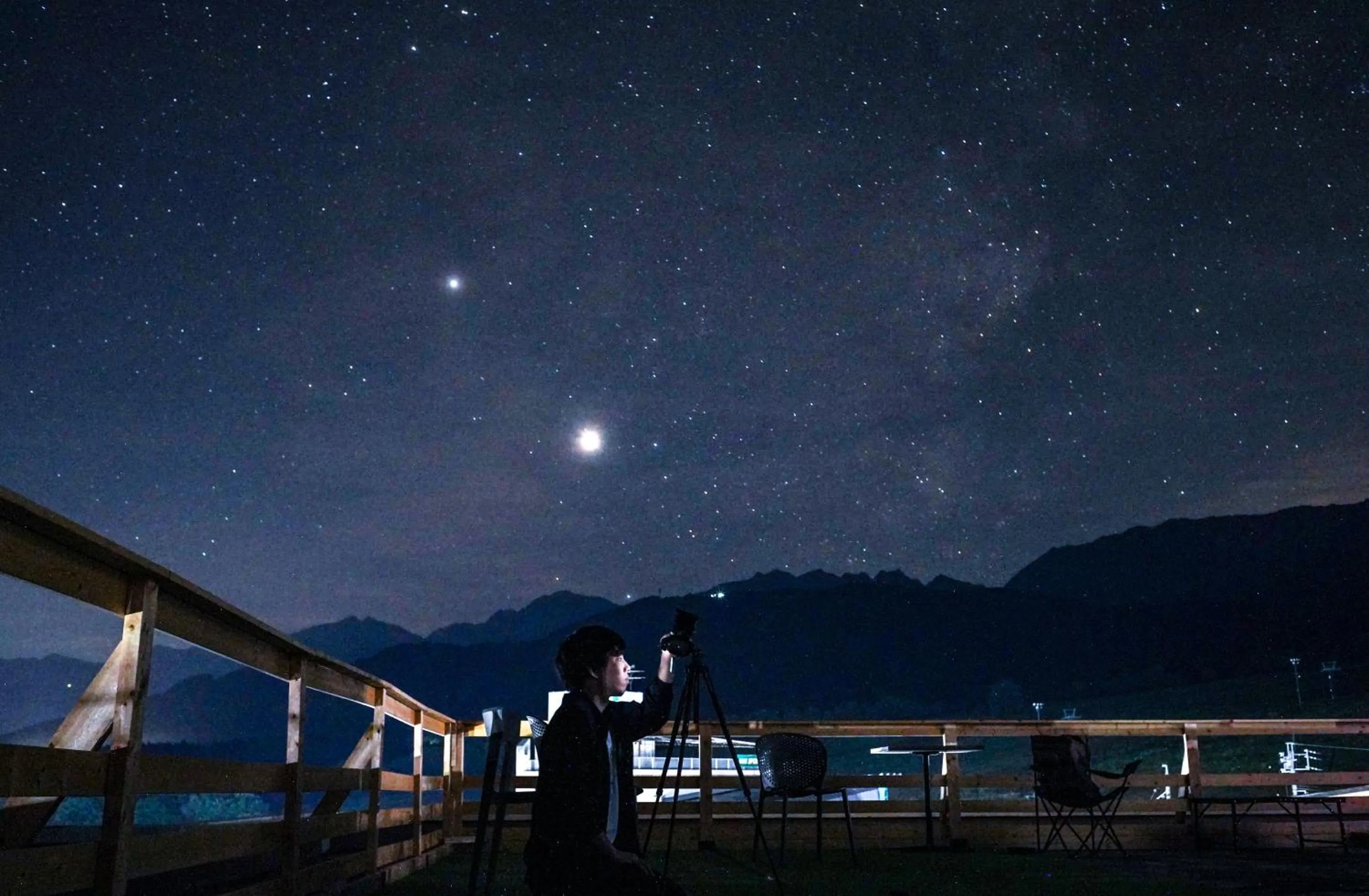 Night in UNPLAN Village Hakuba