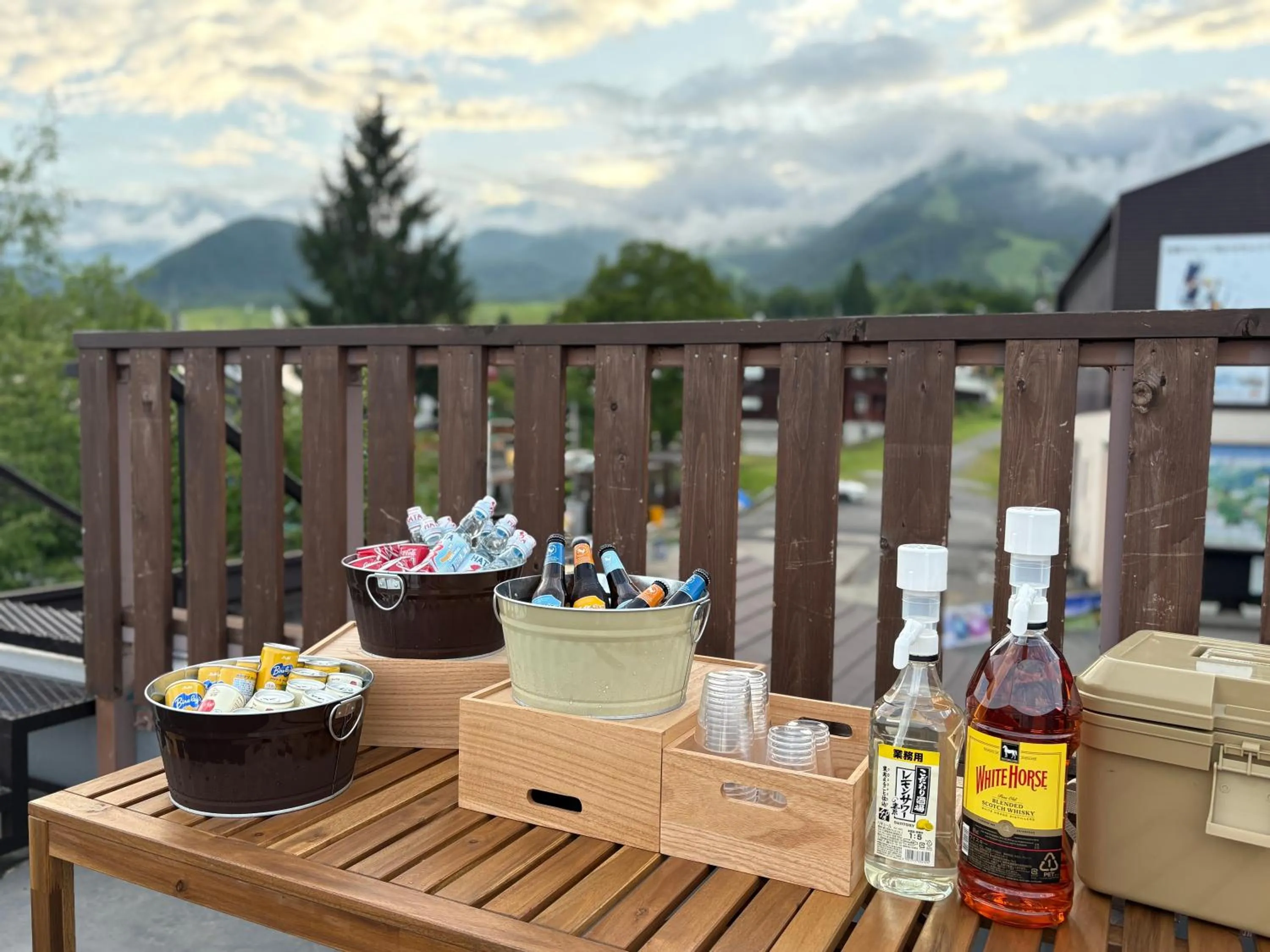 BBQ facilities in UNPLAN Village Hakuba