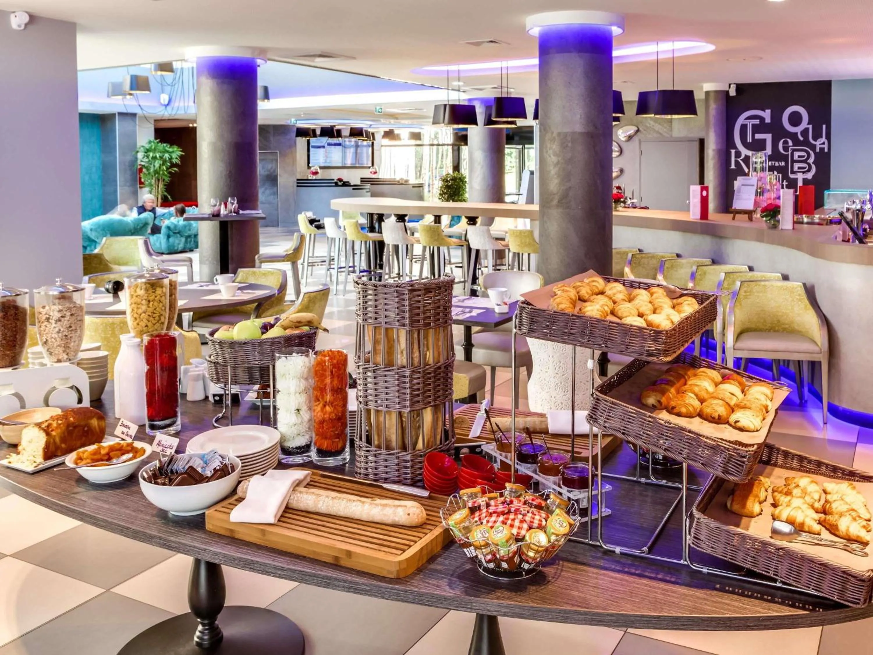 Breakfast in Novotel Orléans Saint Jean de Braye