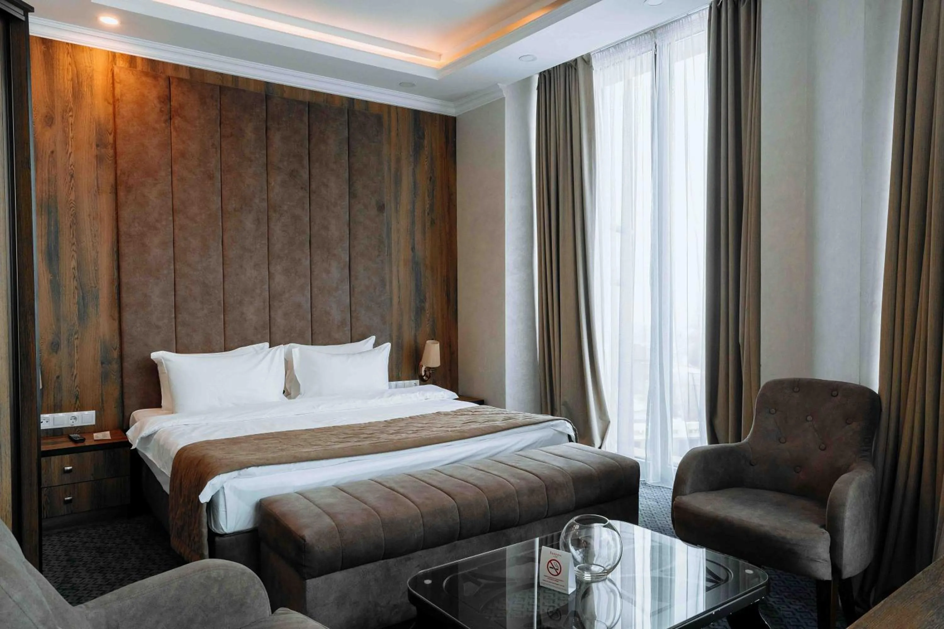 Bed in Ramada by Wyndham Shymkent