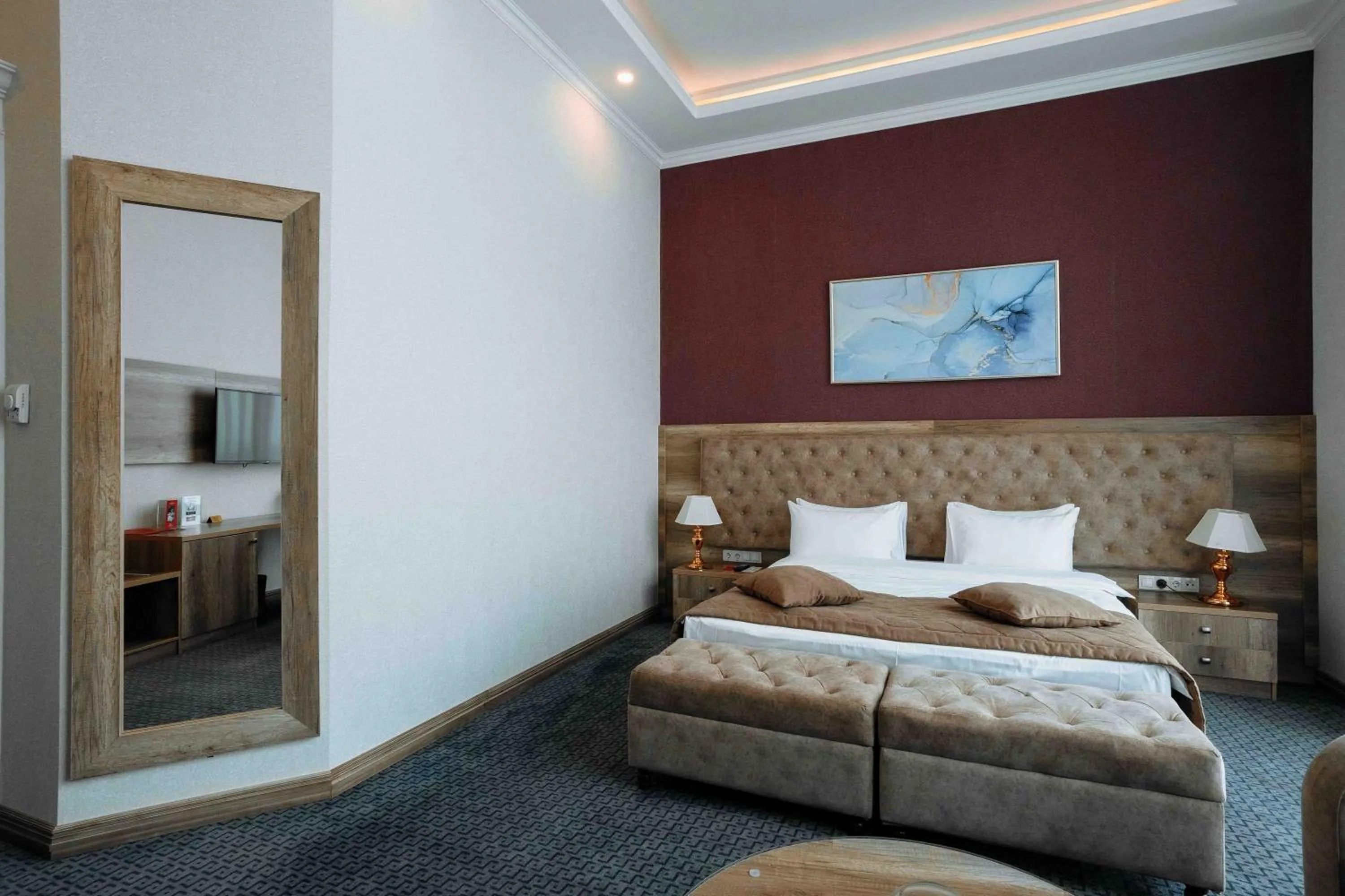 Bed in Ramada by Wyndham Shymkent