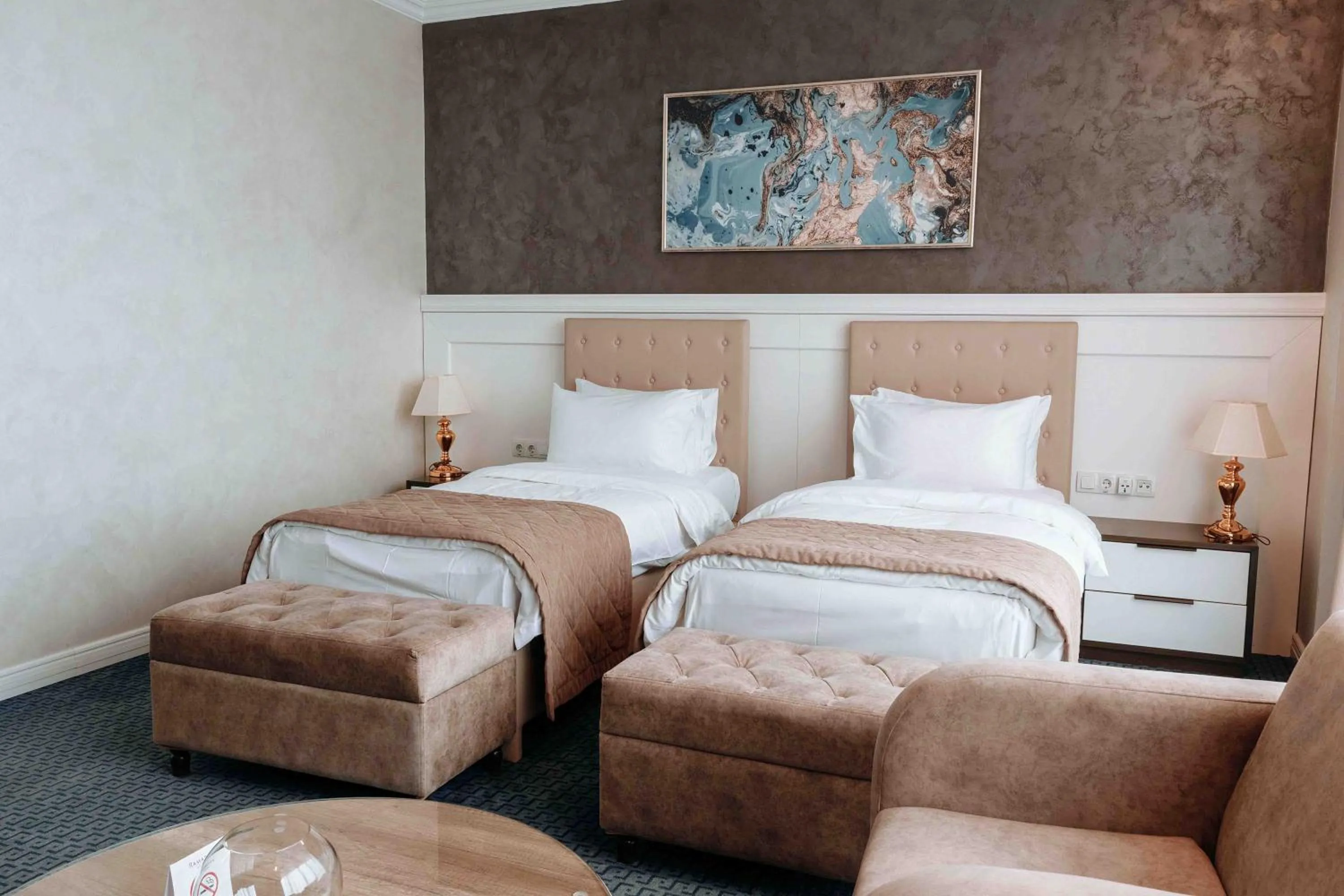 Bed in Ramada by Wyndham Shymkent