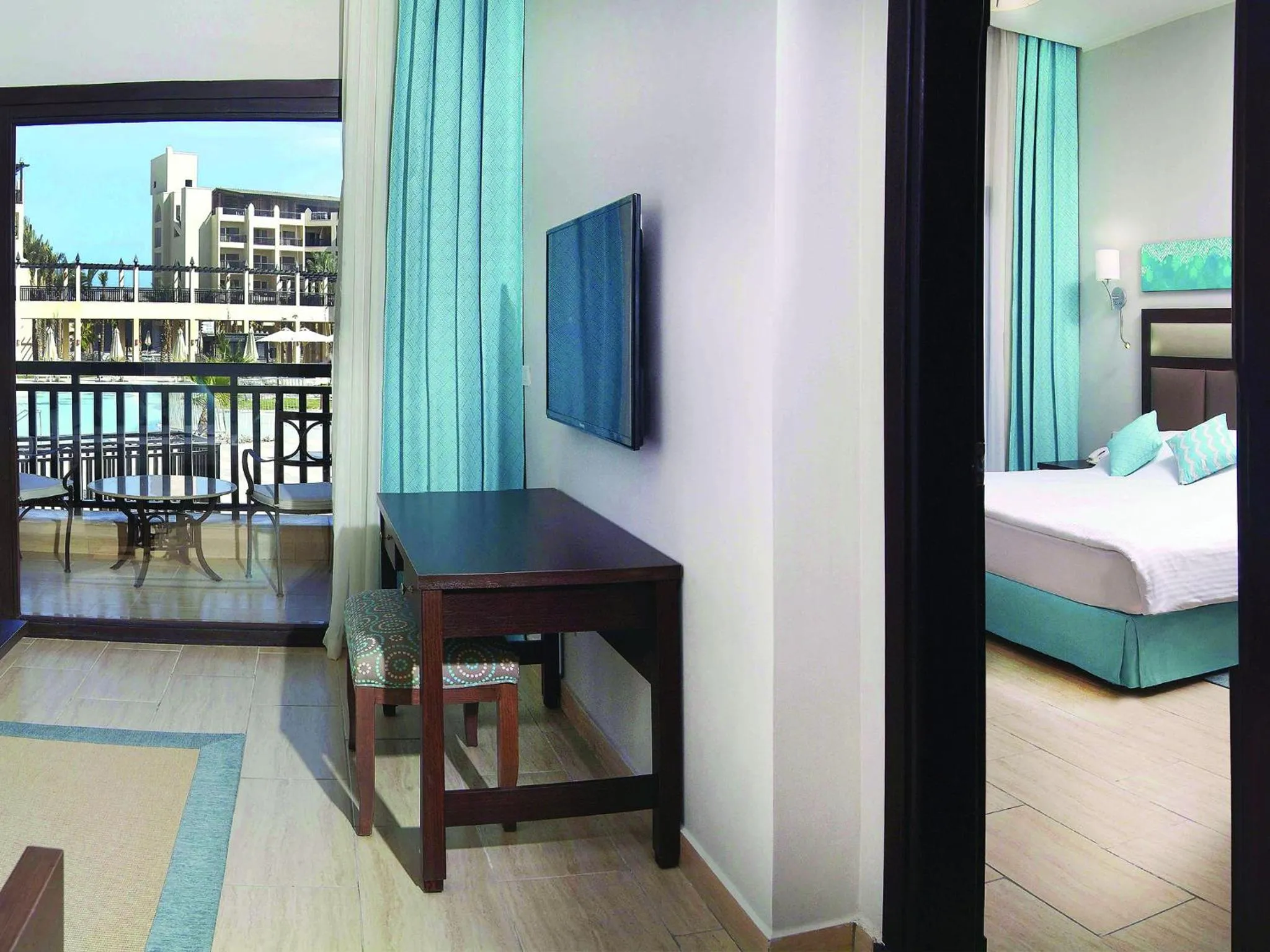 View (from property/room), Bed in Steigenberger Aqua Magic, All inclusive