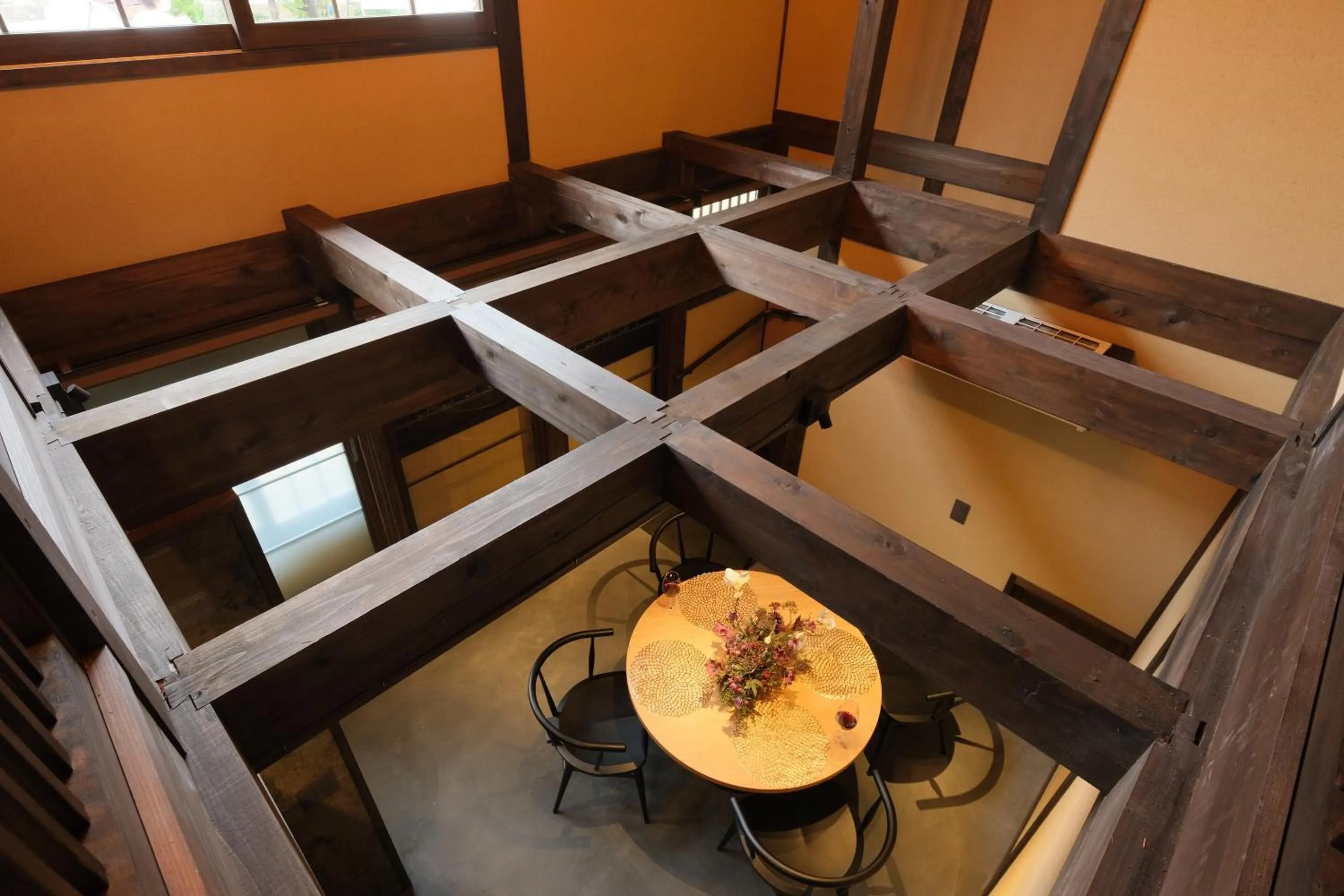 Bed in Tomonoura Shiomachi Hotel