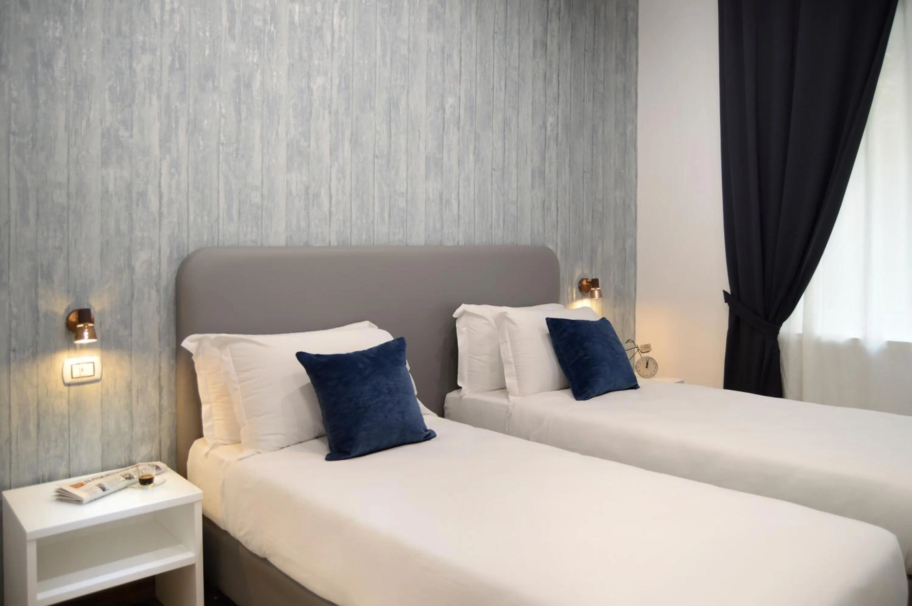 Bed in Napoliseason Rooms & Breakfast