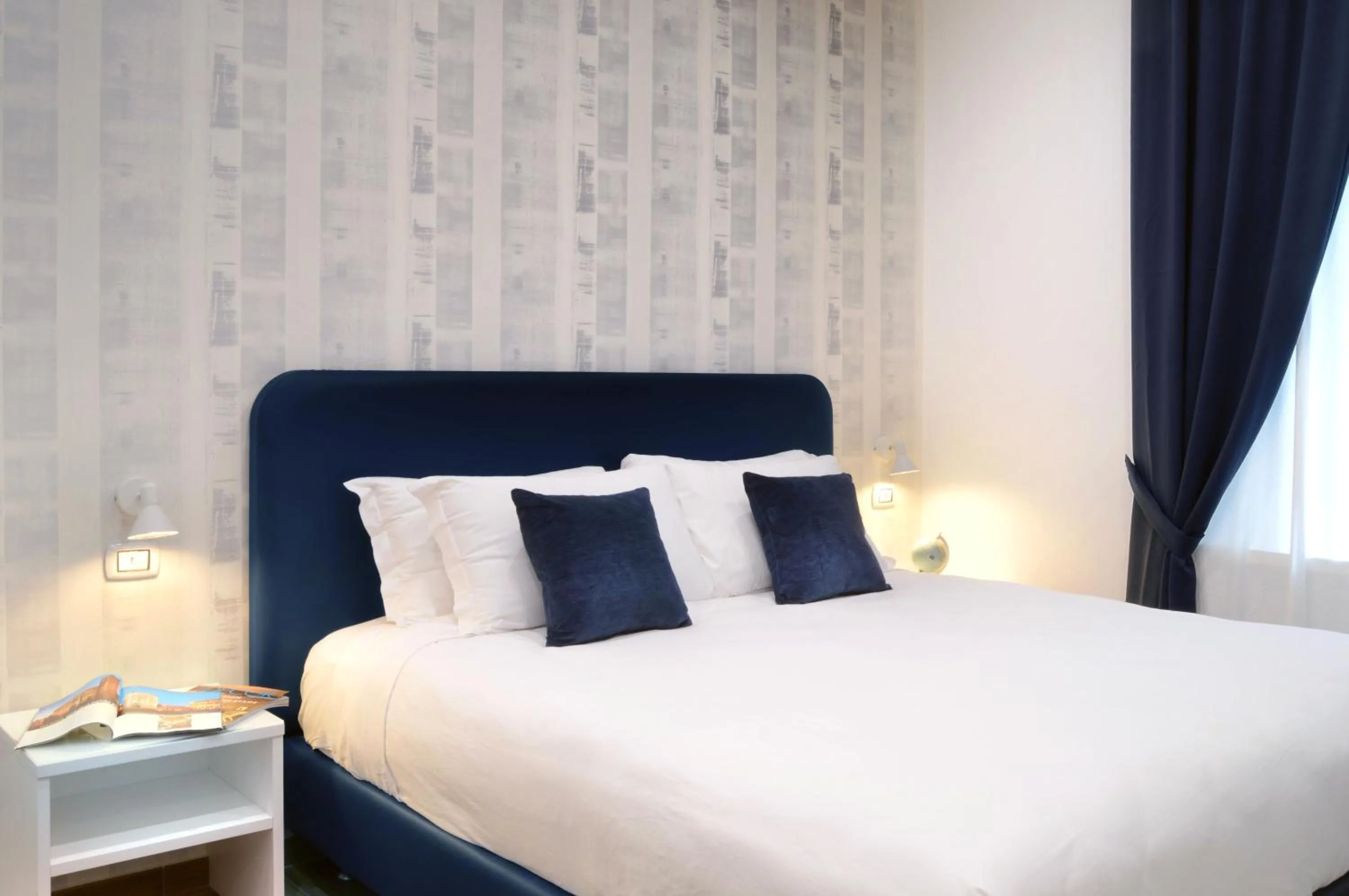 Bed in Napoliseason Rooms & Breakfast