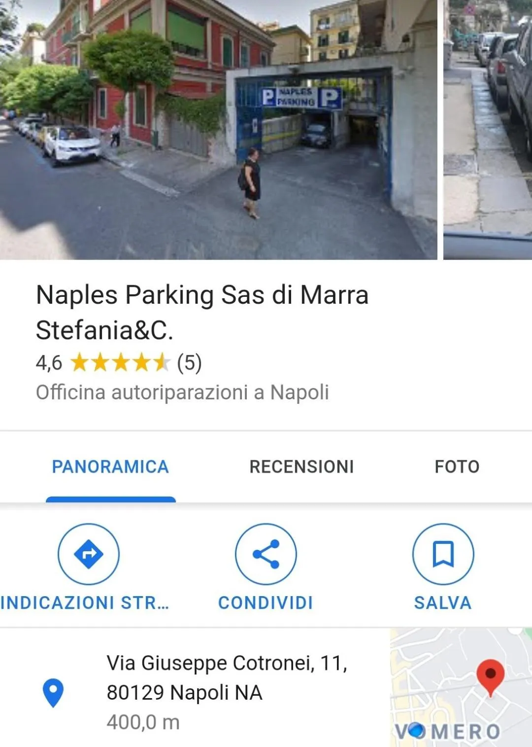 Area and facilities in Napoliseason Rooms & Breakfast