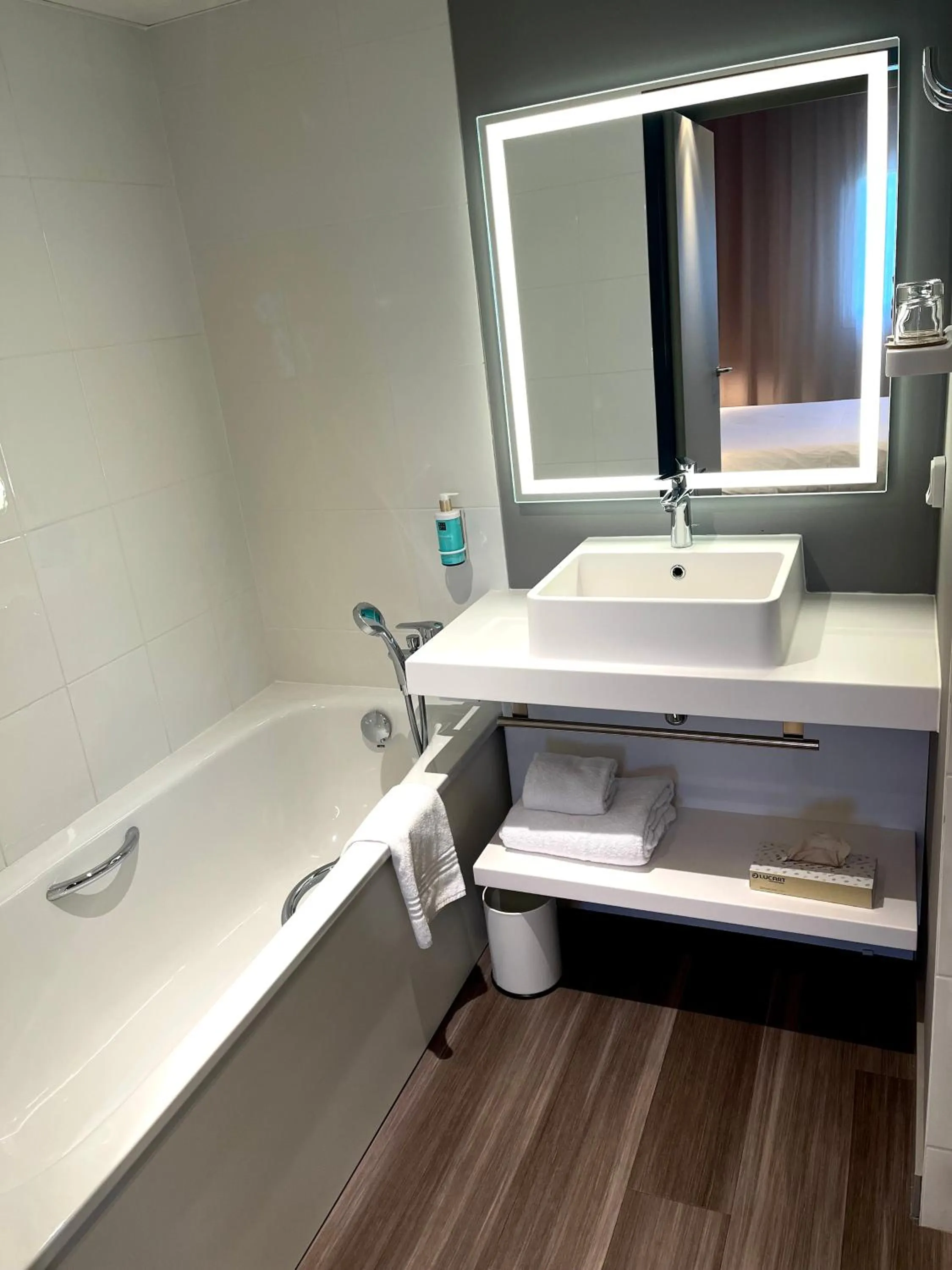 Bath in Novotel Suites Clermont Ferrand Polydome