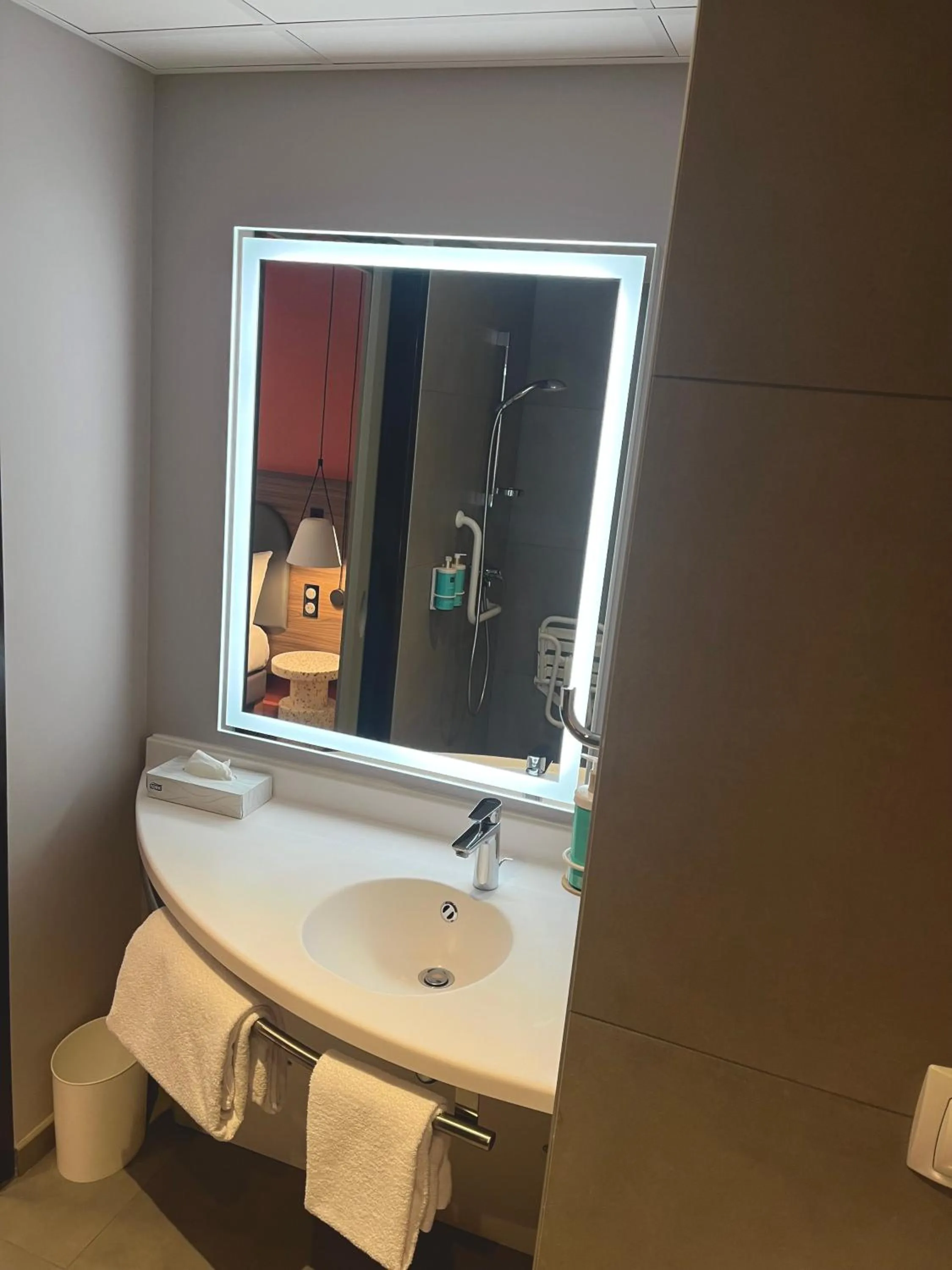 Bathroom in Novotel Suites Clermont Ferrand Polydome