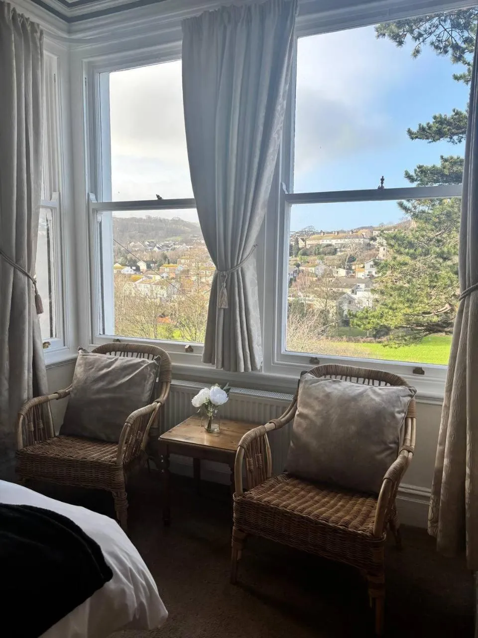 Bedroom in Glan Heulog