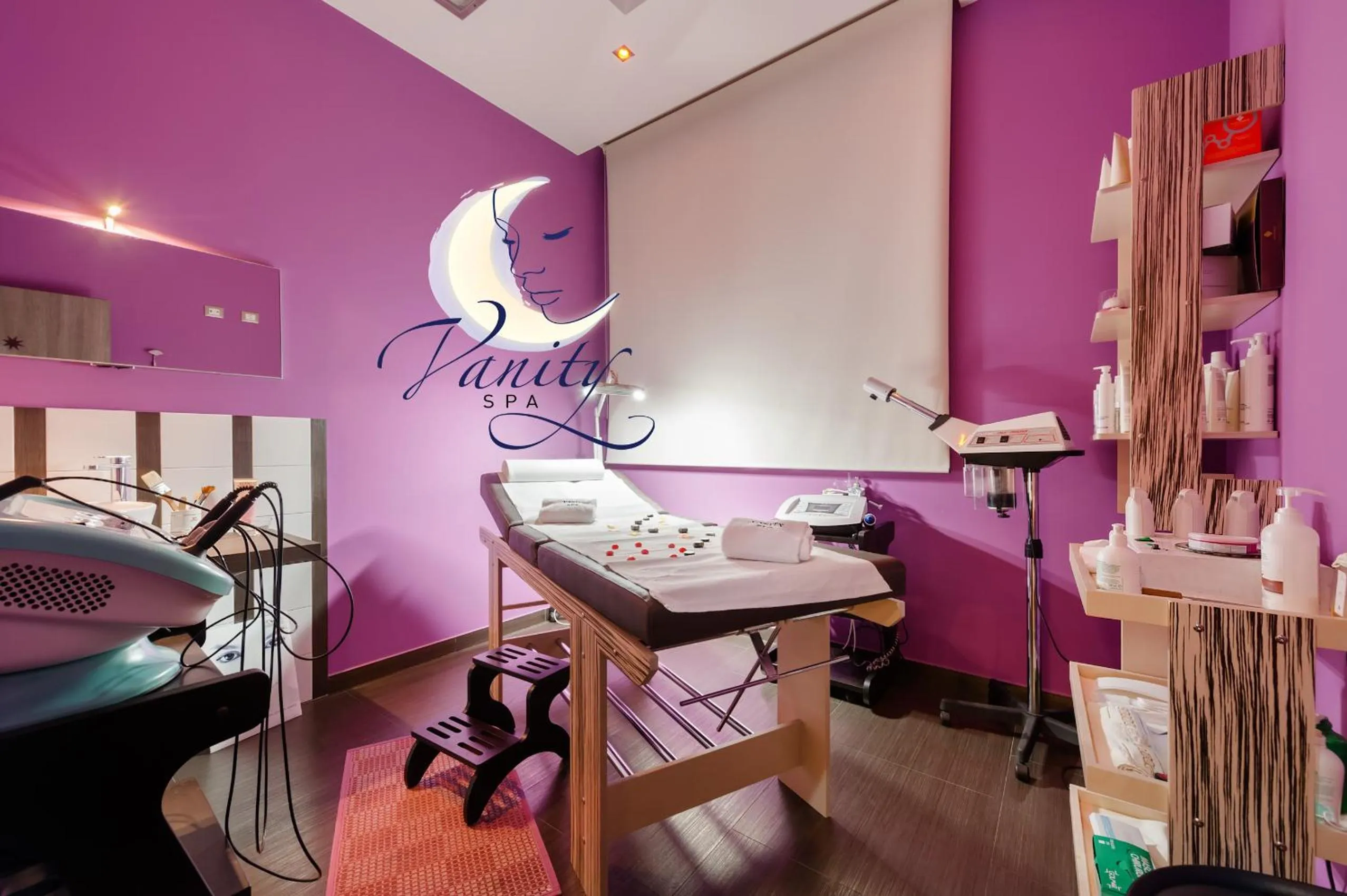 Spa and wellness centre/facilities, Bed in Vanity SPA