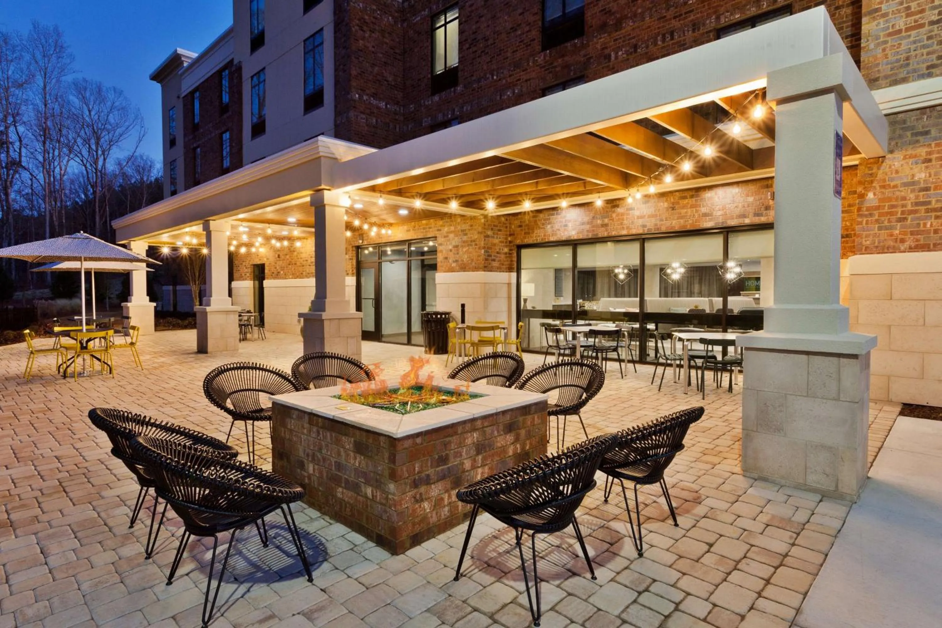 Patio in Home2 Suites By Hilton Alpharetta, Ga