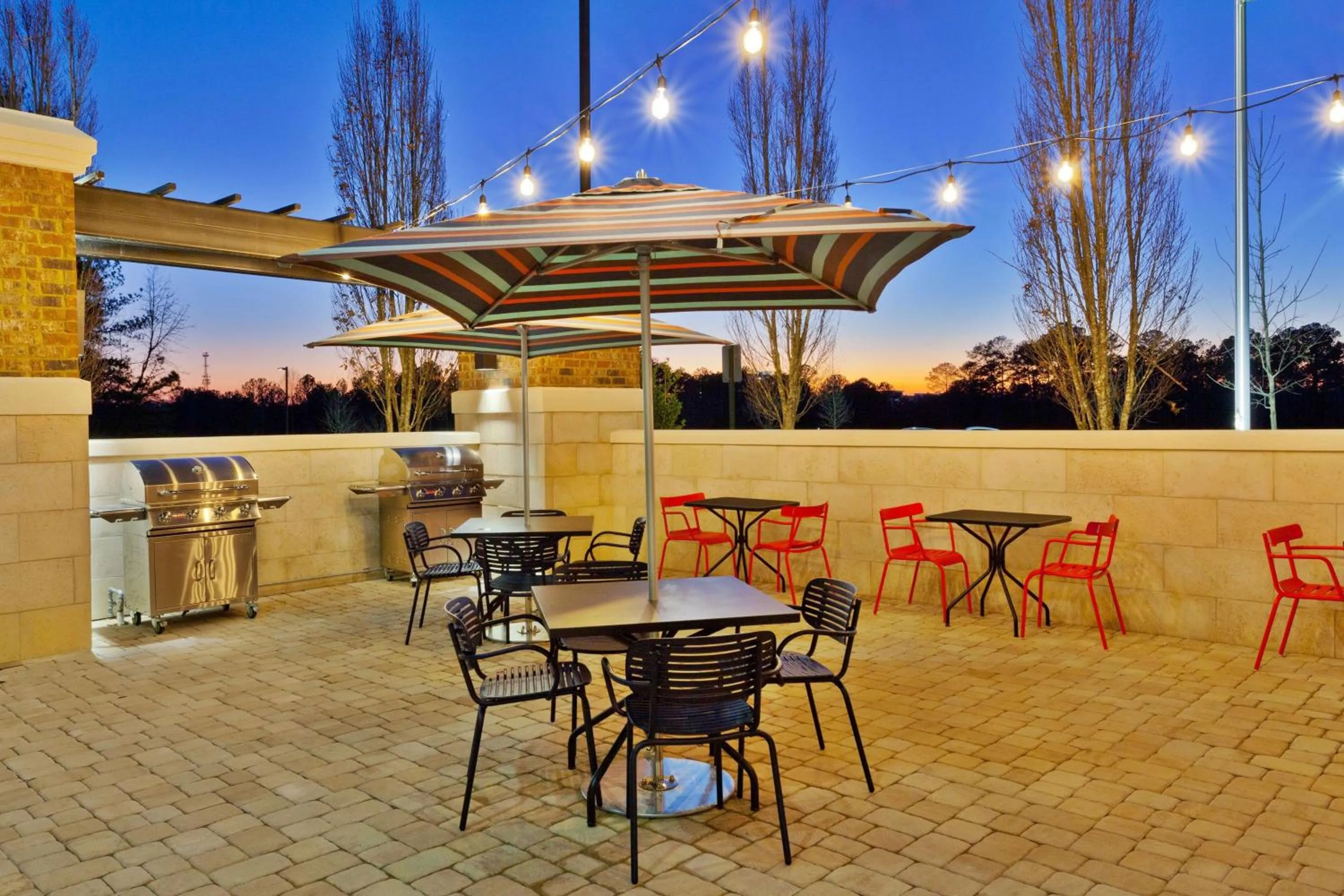 Patio in Home2 Suites By Hilton Alpharetta, Ga