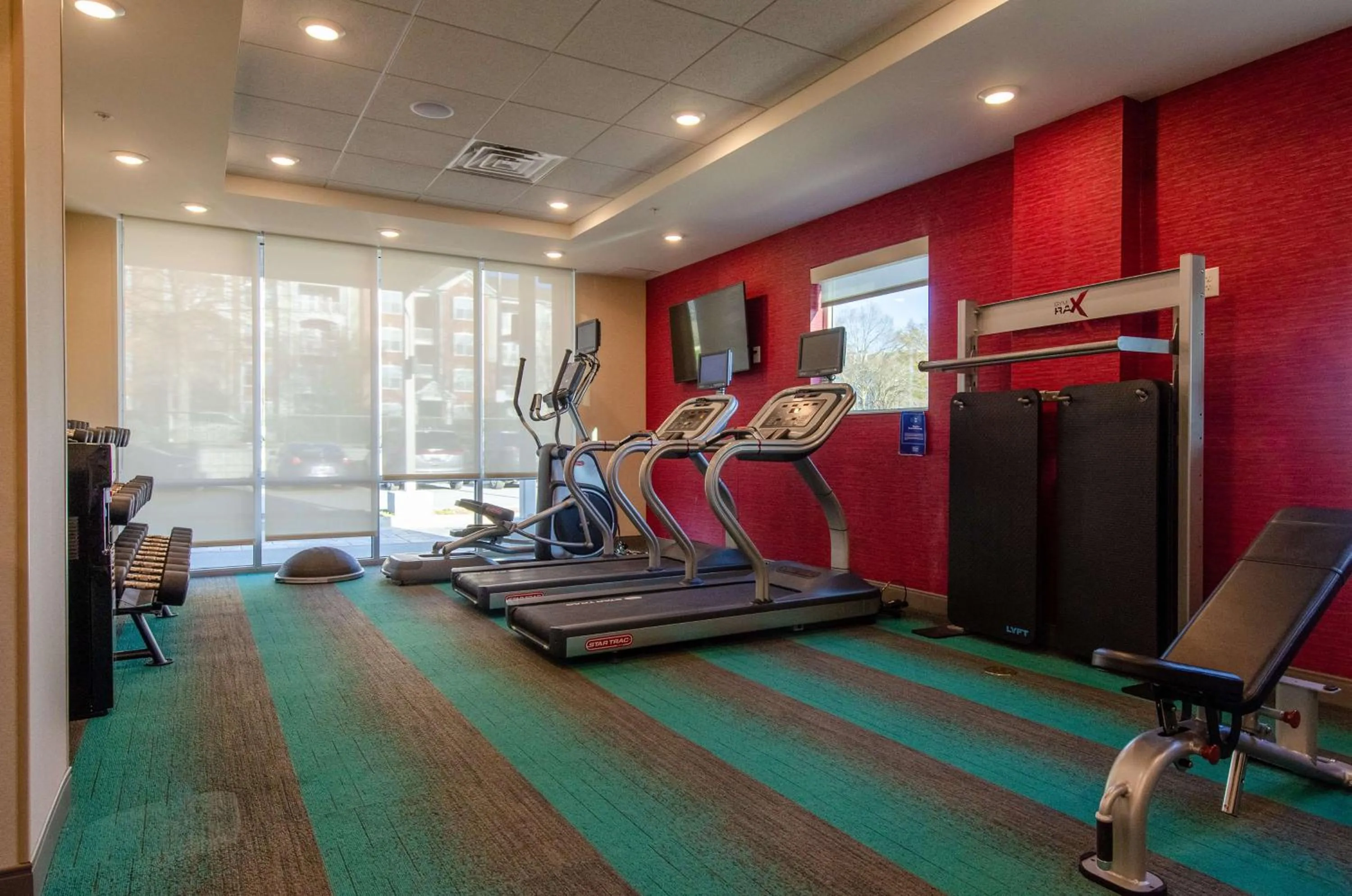 Fitness centre/facilities in Home2 Suites By Hilton Atlanta Camp Creek Parkway, Ga