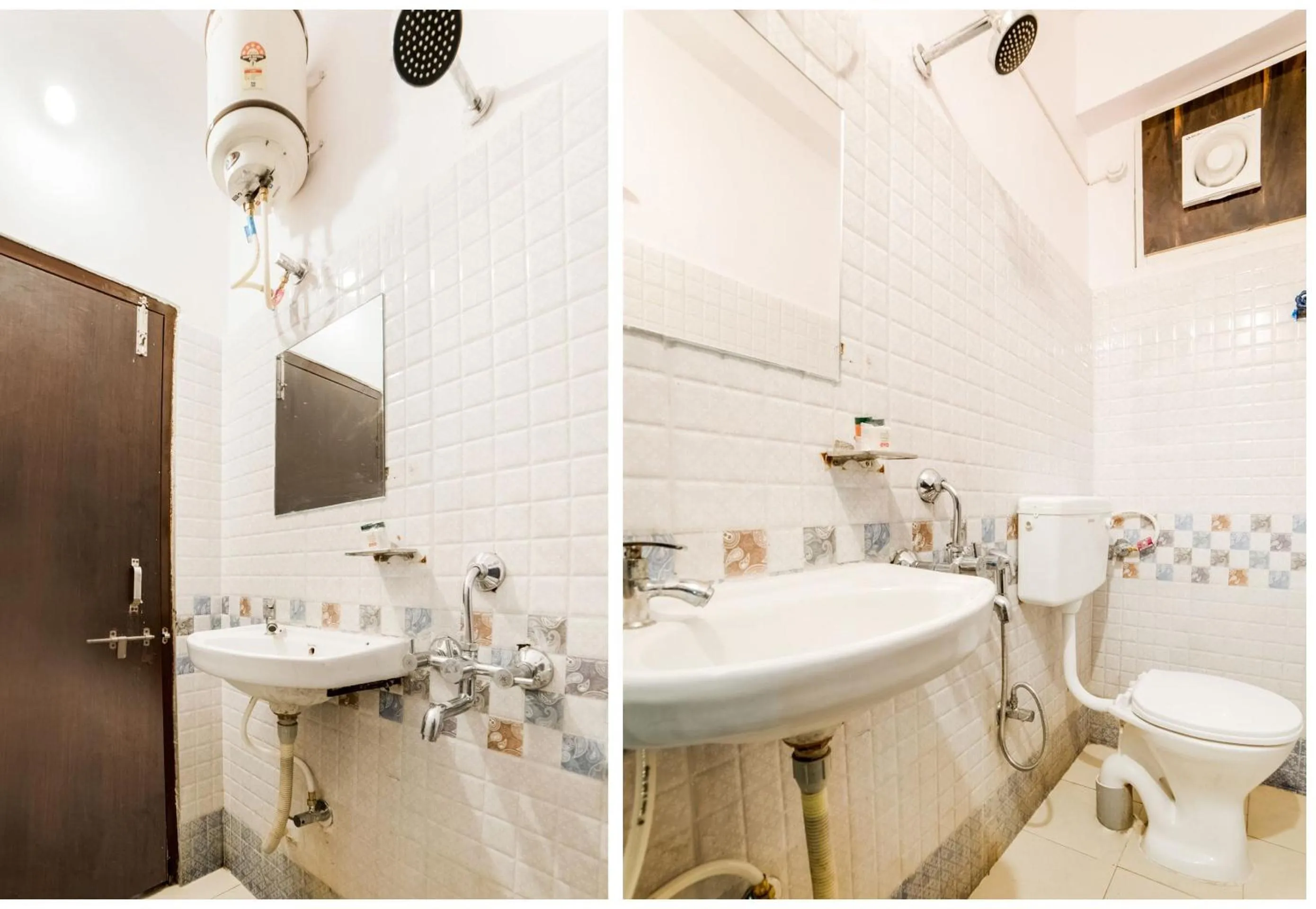 Bathroom in Super Hotel O Lucky Hotels Gachibowli