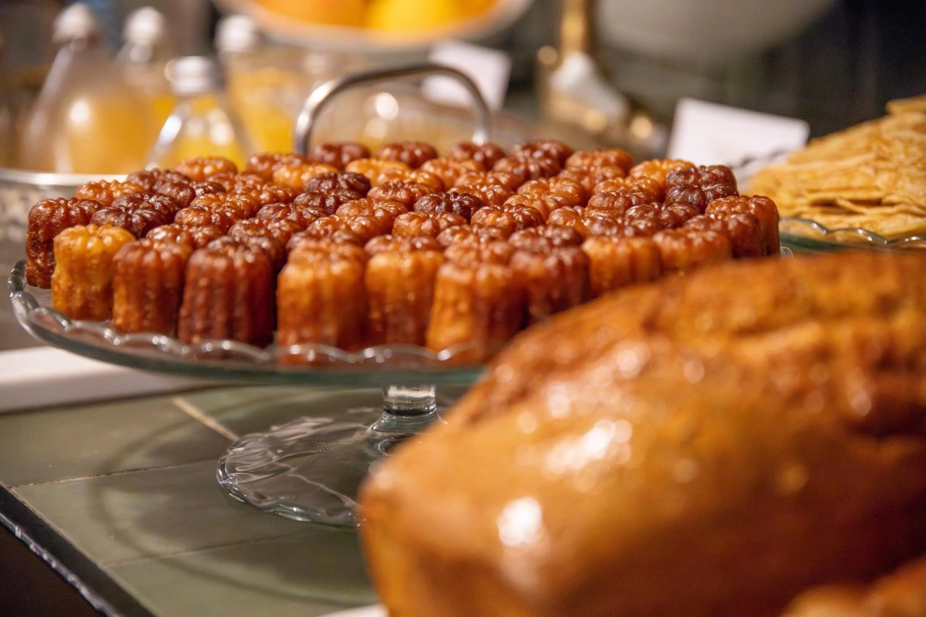 Buffet breakfast in Best Western Porte du Forez