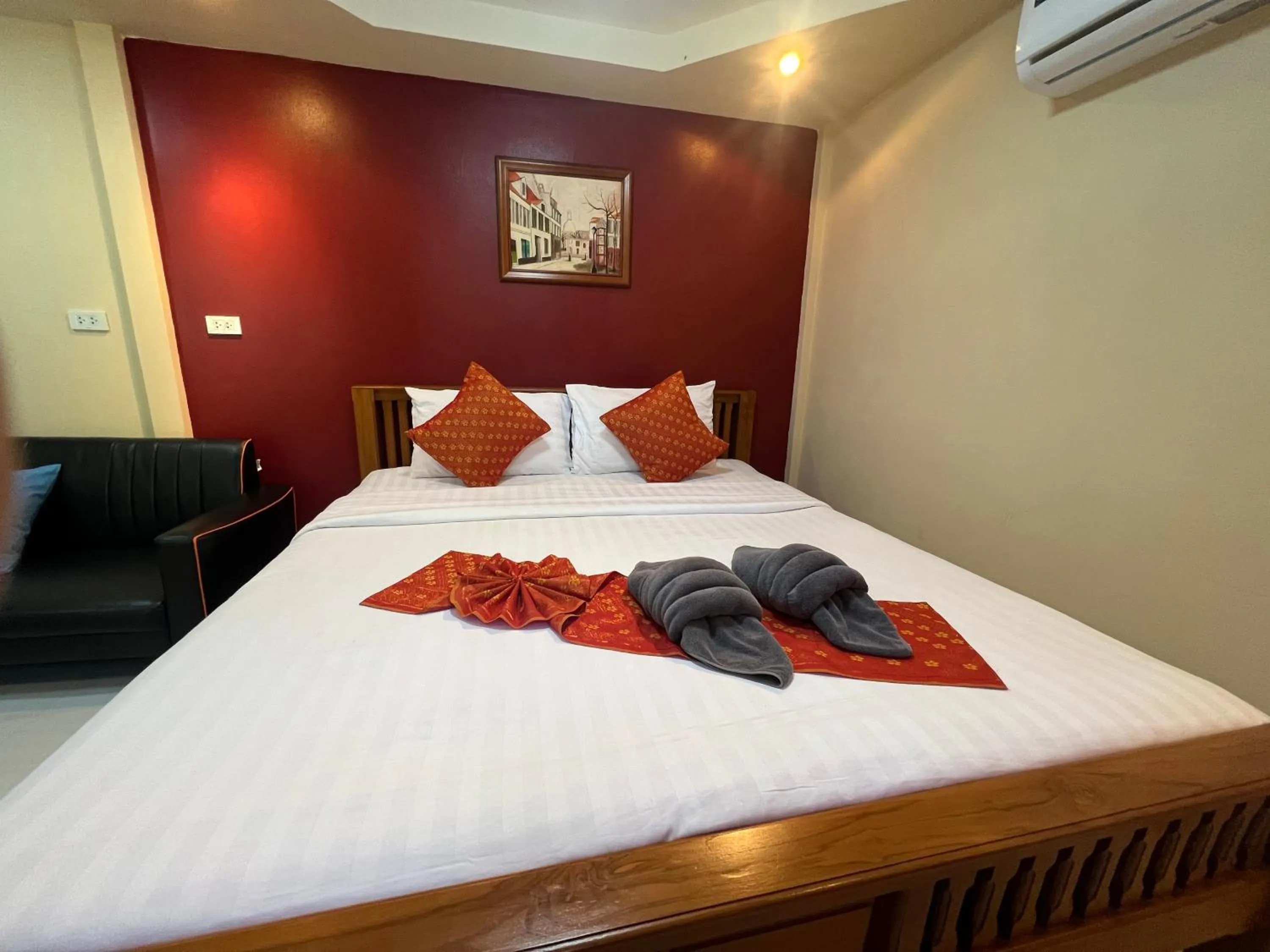 Bed in At Thara Aonang