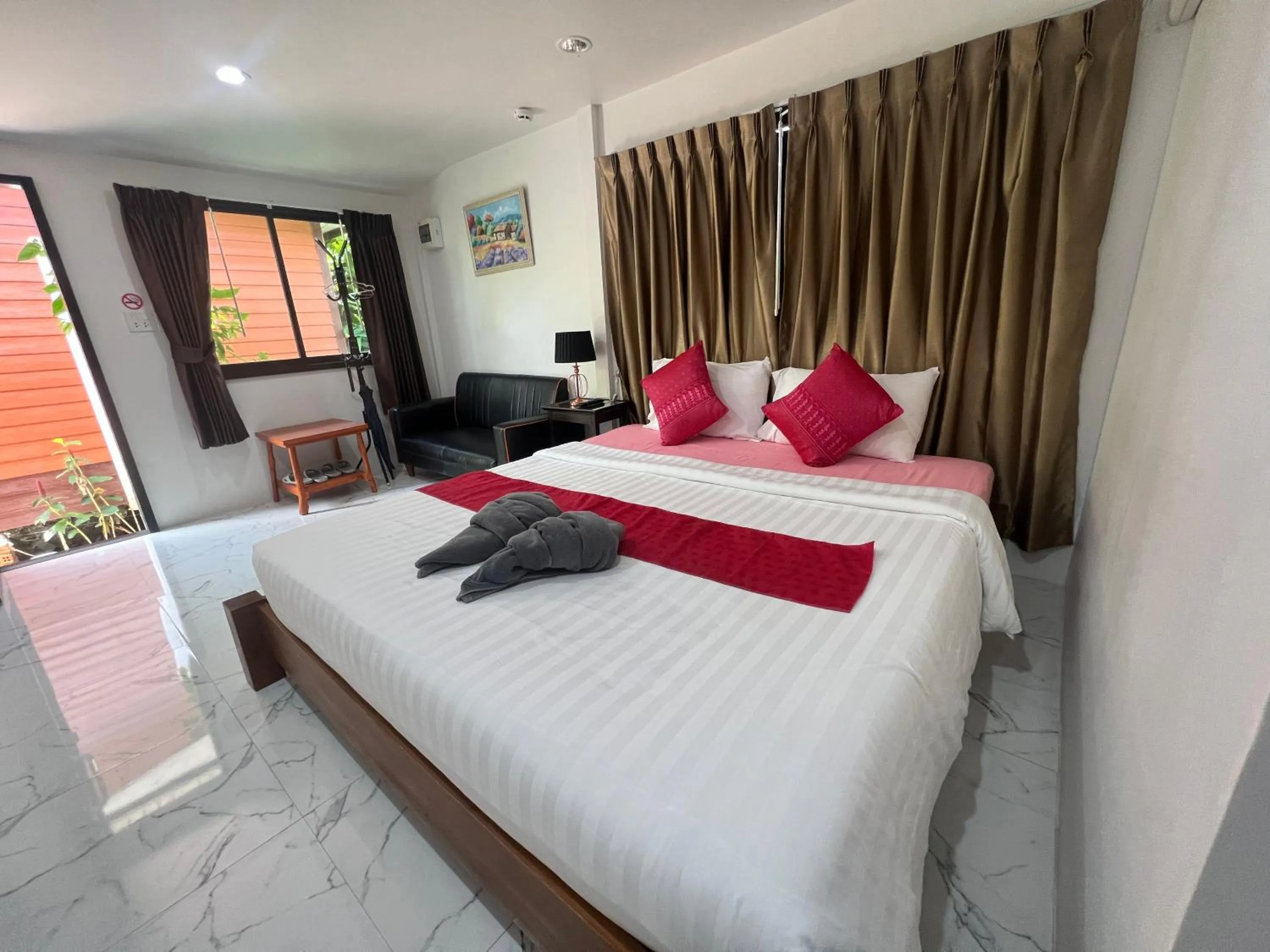 Bed in At Thara Aonang