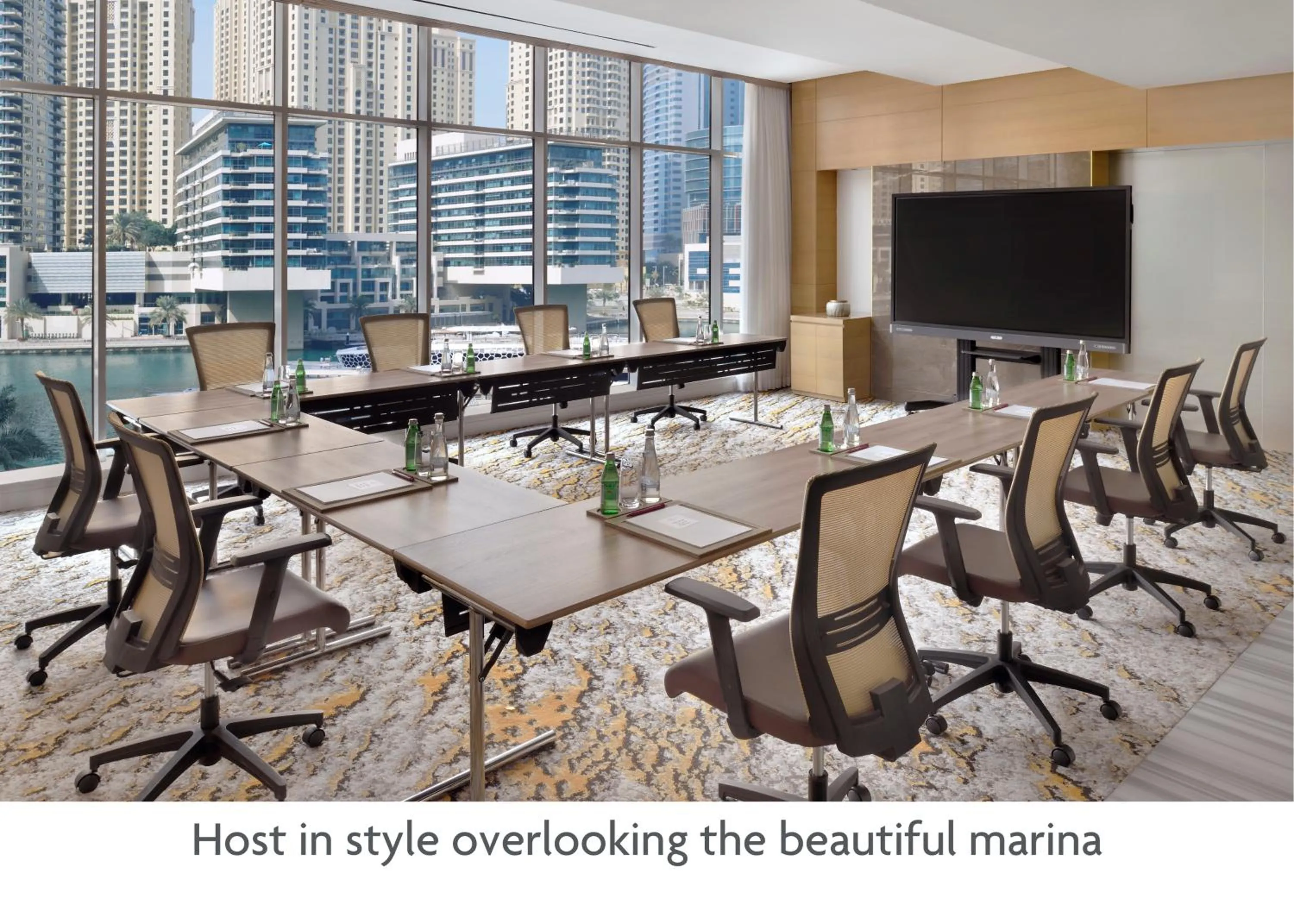 Meeting/conference room in Crowne Plaza Dubai Marina by IHG