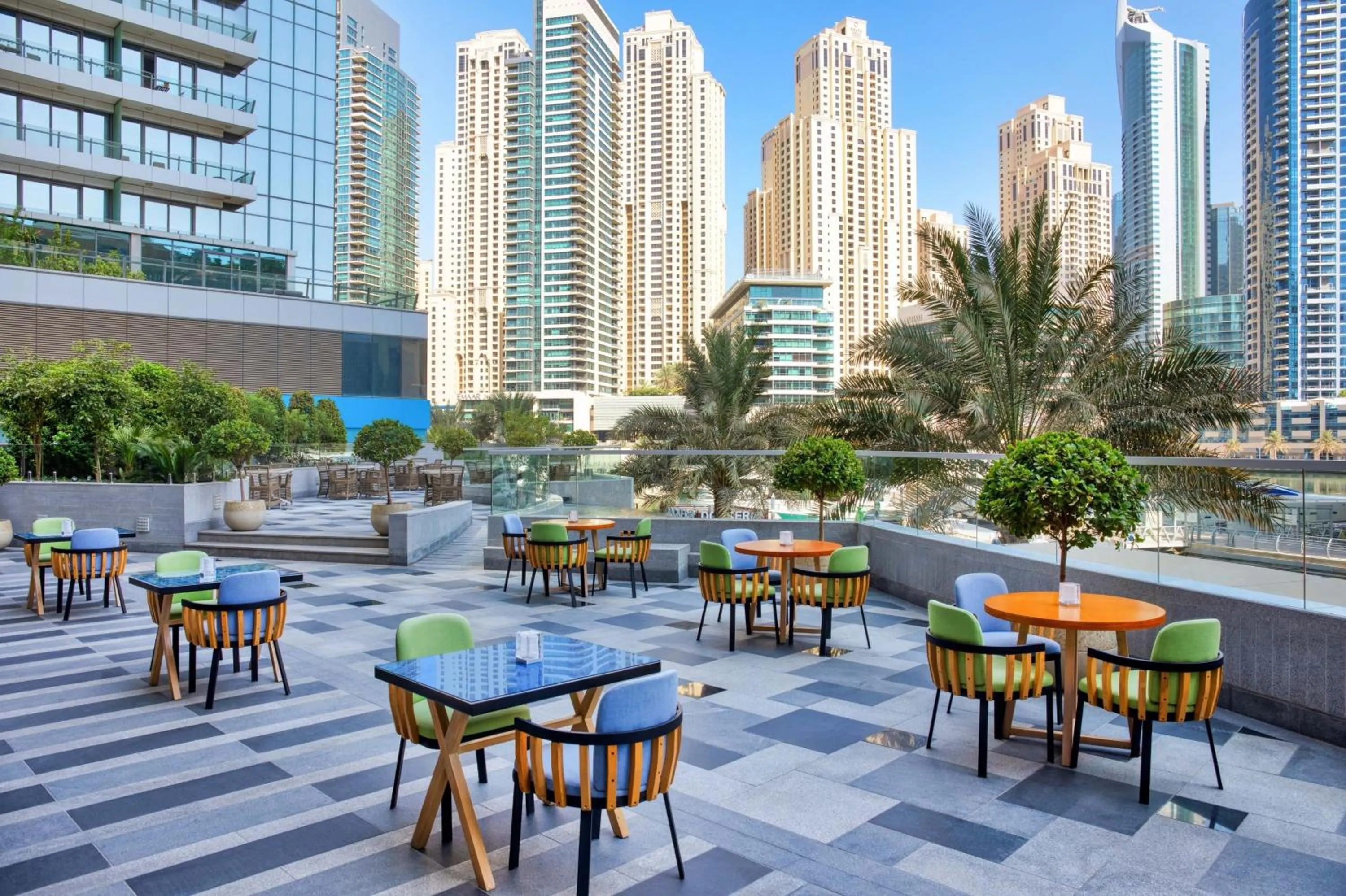 Restaurant/places to eat in Crowne Plaza Dubai Marina by IHG