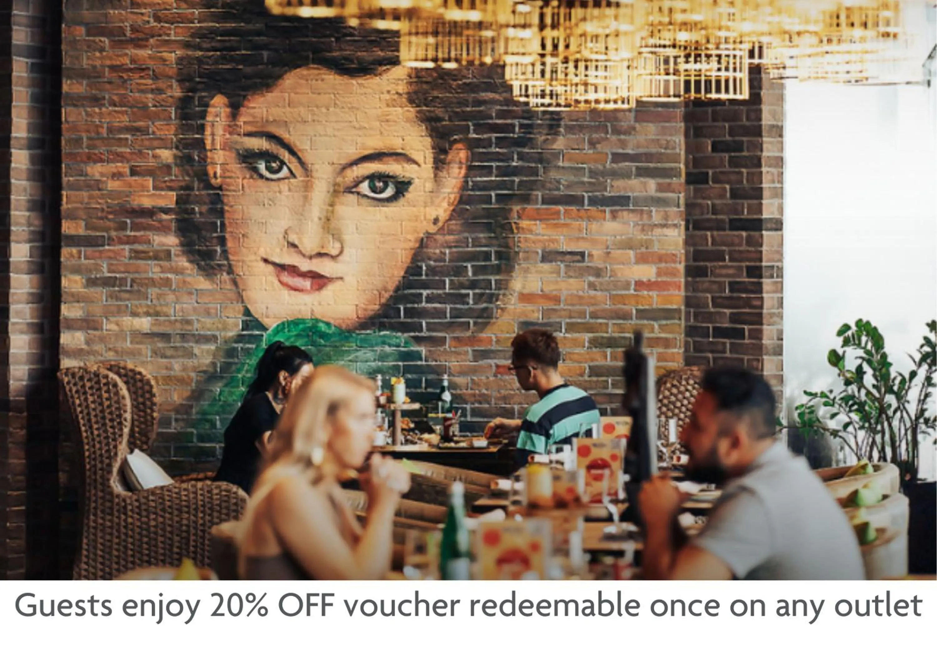 Restaurant/places to eat in Crowne Plaza Dubai Marina by IHG