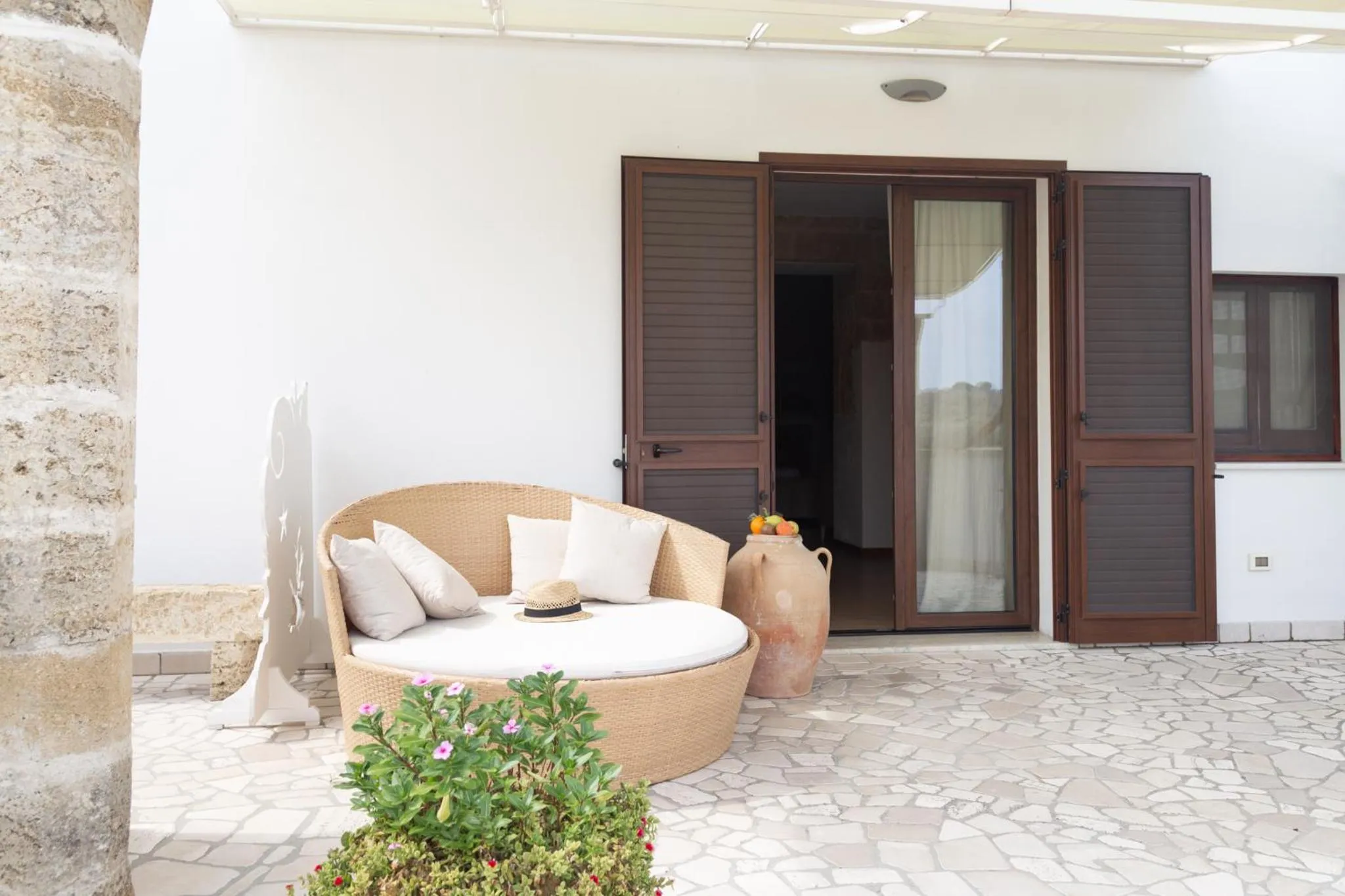 Balcony/Terrace in B&B Aurora Salentina