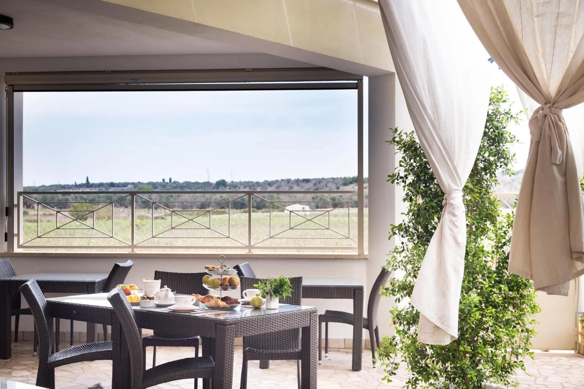 Communal kitchen in B&B Aurora Salentina