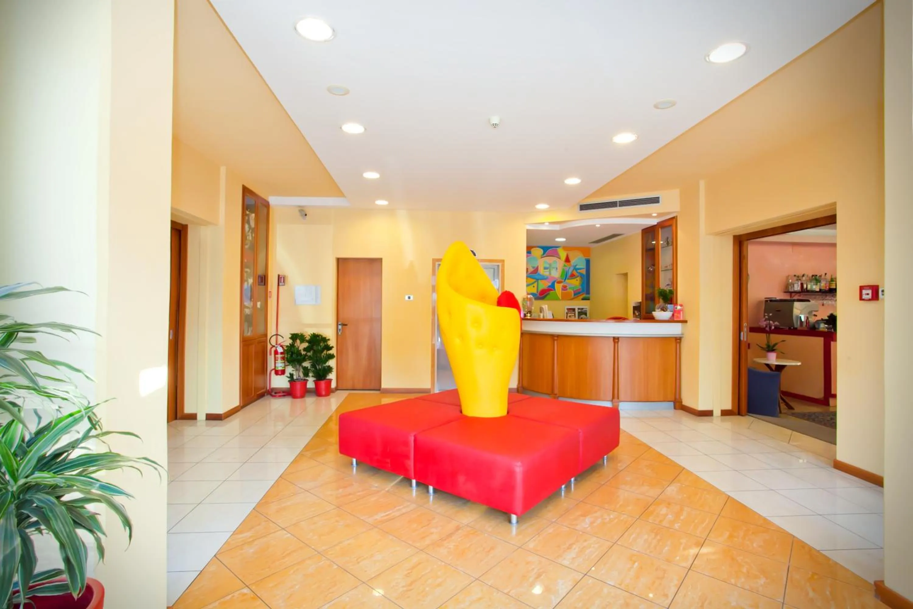 Lobby or reception in Hotel Catto Suisse